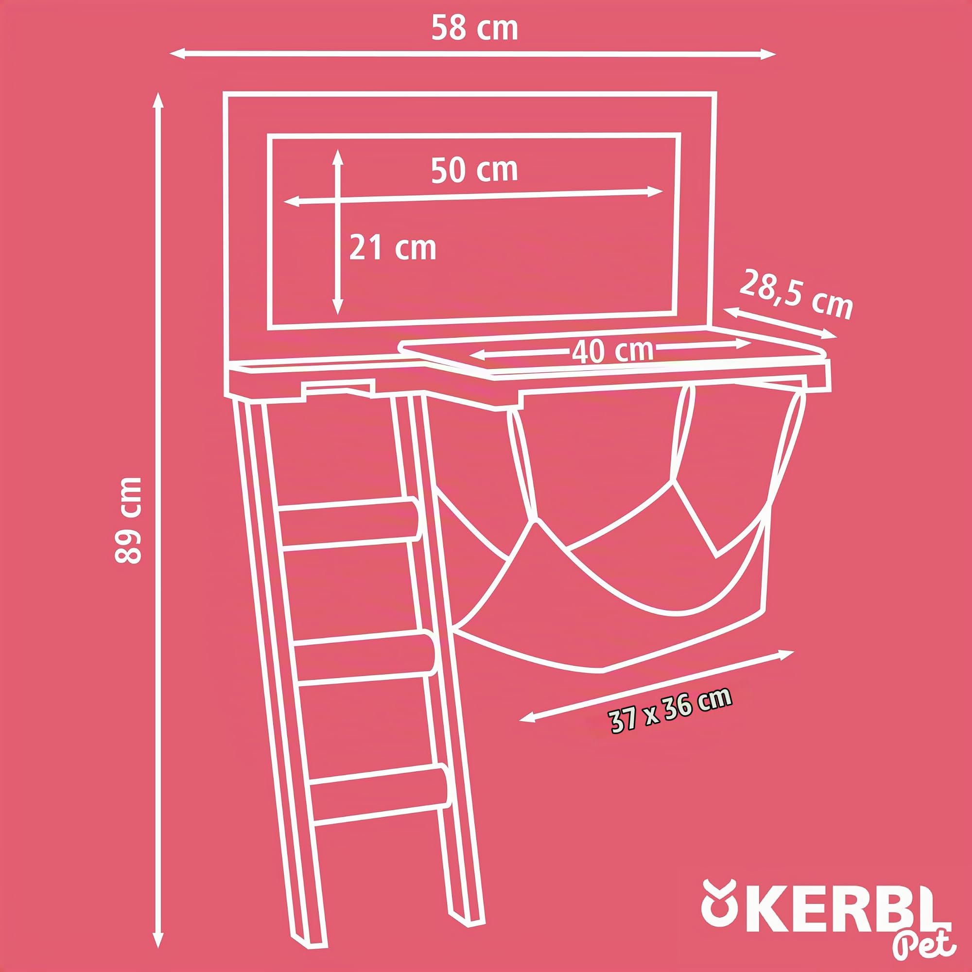 kerbl-pet-timber-liegebrett-f-r-katzen-wandliege-aus-holz-58-x-89-cm-braun image 6
