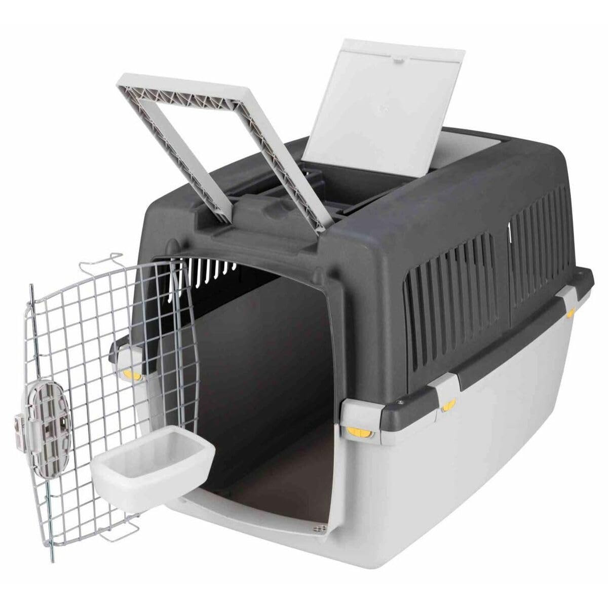 kerbl-gulliver-7-iata-transportbox-102-x-72-x-76-cm-mit-metallt-r-reisebox-f-r-g image 2