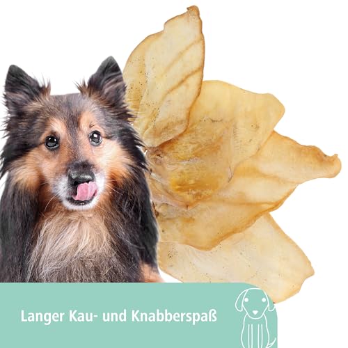 kerbl-pet-rinderohren-kausnack-f-r-hunde-20-st-ck-380-g-fettarm-geruchsarm image 7