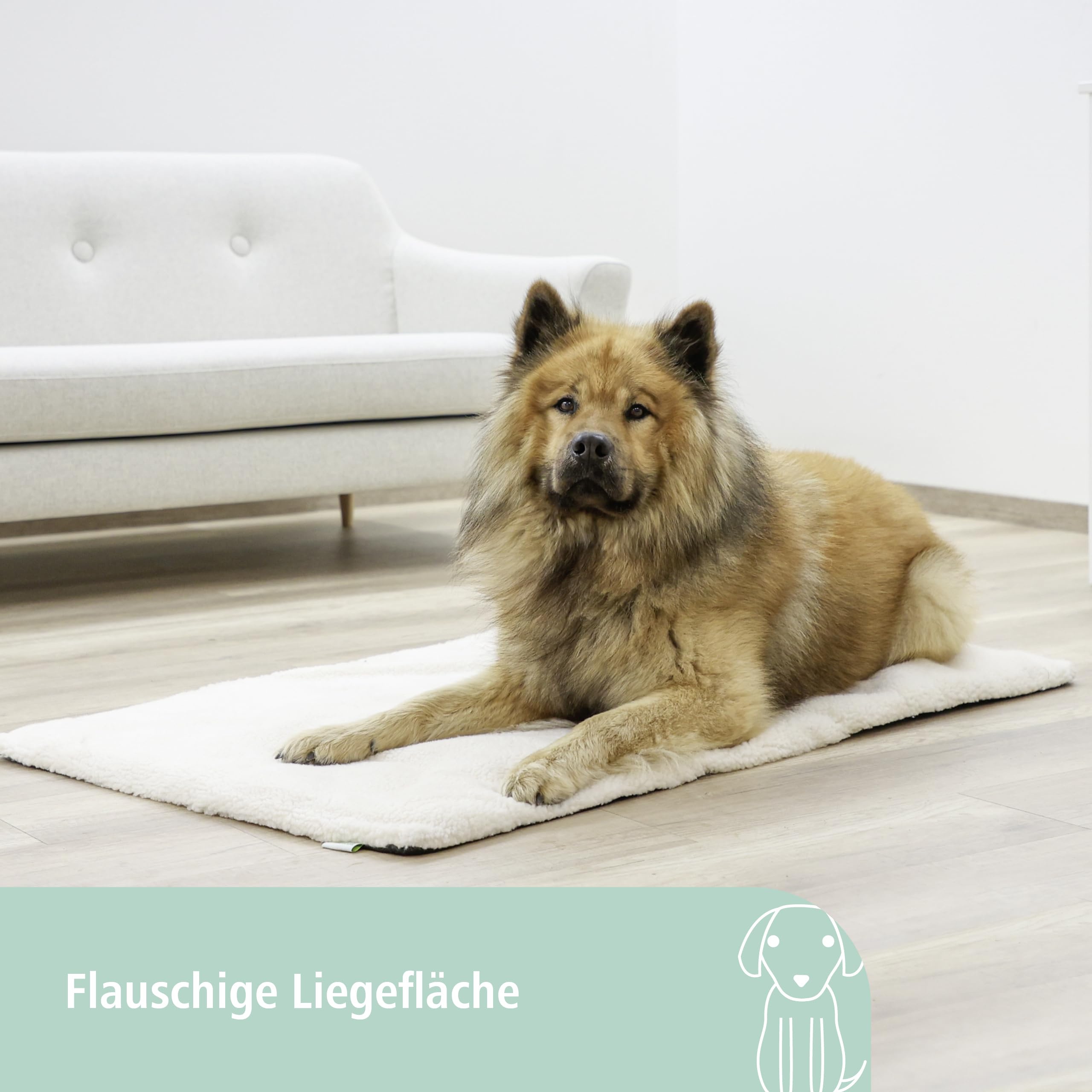 kerbl-pet-theo-selbstw-rmendes-liegekissen-120-x-75-x-3-cm-beige image 2