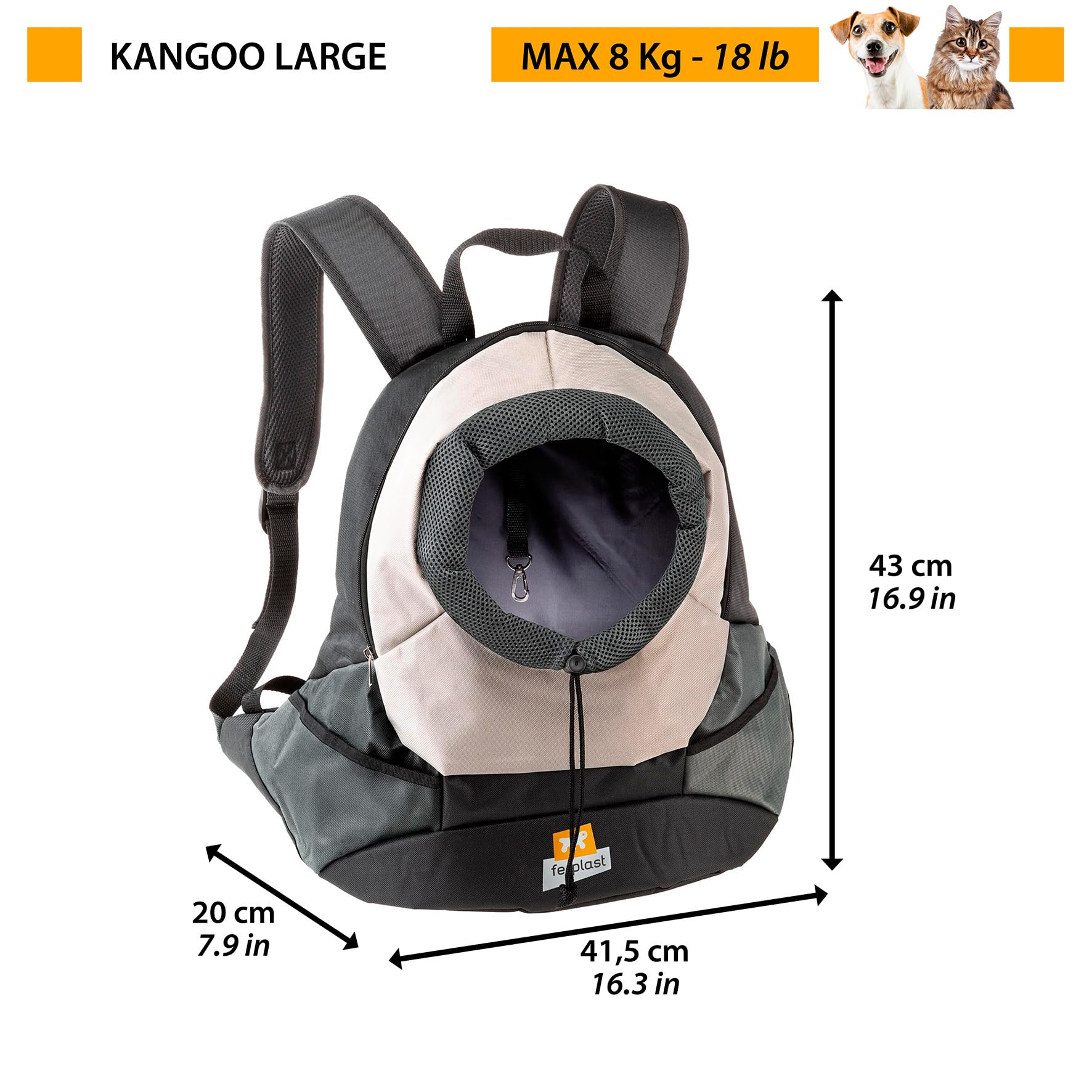 ferplast-kangoo-hunde-und-katzentragerrucksack-rosa-41-5-x-20-x-43-cm-bis-8-kg image 5