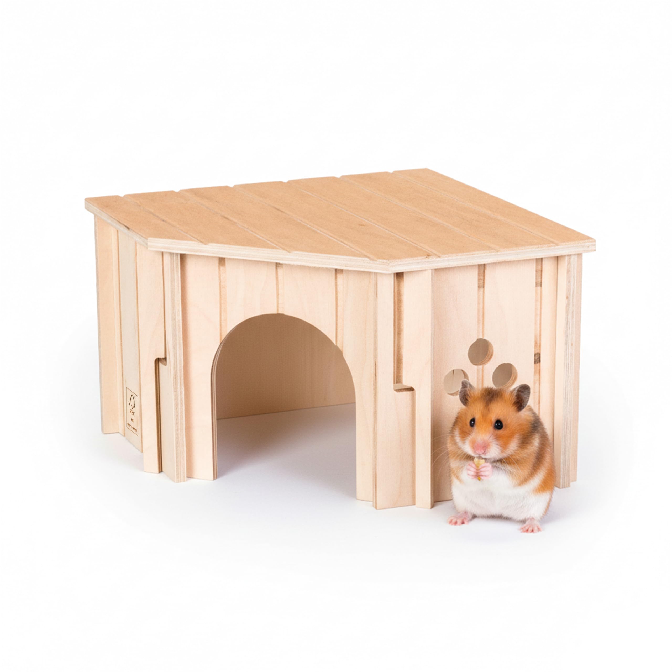 ferplast-sin-corner-eckhaus-s-f-r-kaninchen-meerschweinchen-hamster-aus-fsc-holz image 5