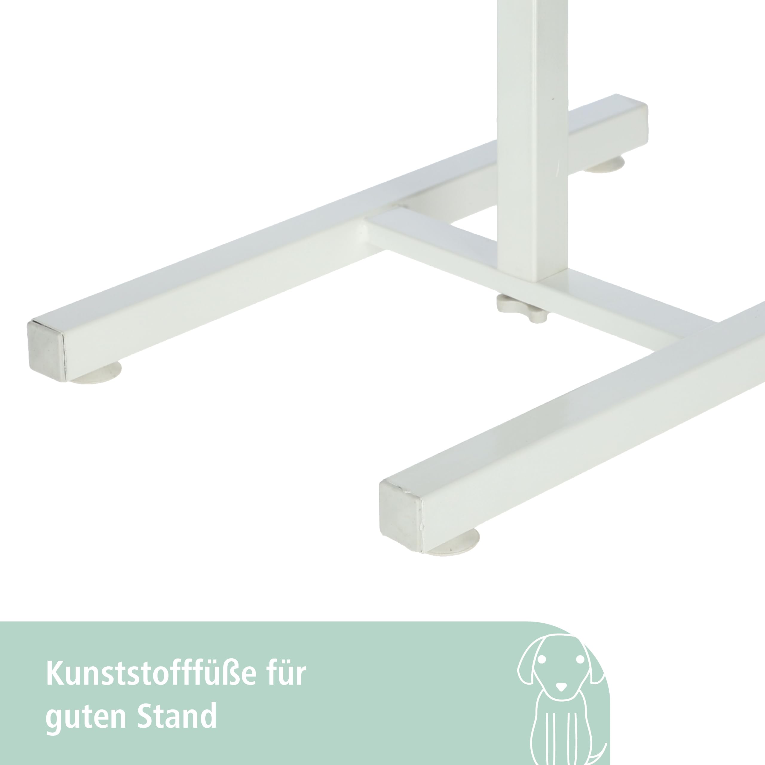 kerbl-pet-futterbar-h-henverstellbar-wei-54-x-27-x-43-cm-stahlgestell-mit-zwei-1 image 5