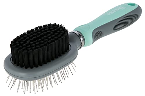 kerbl-pet-doppelb-rste-flexibel-24x7-cm-t-rkis-grau image 4