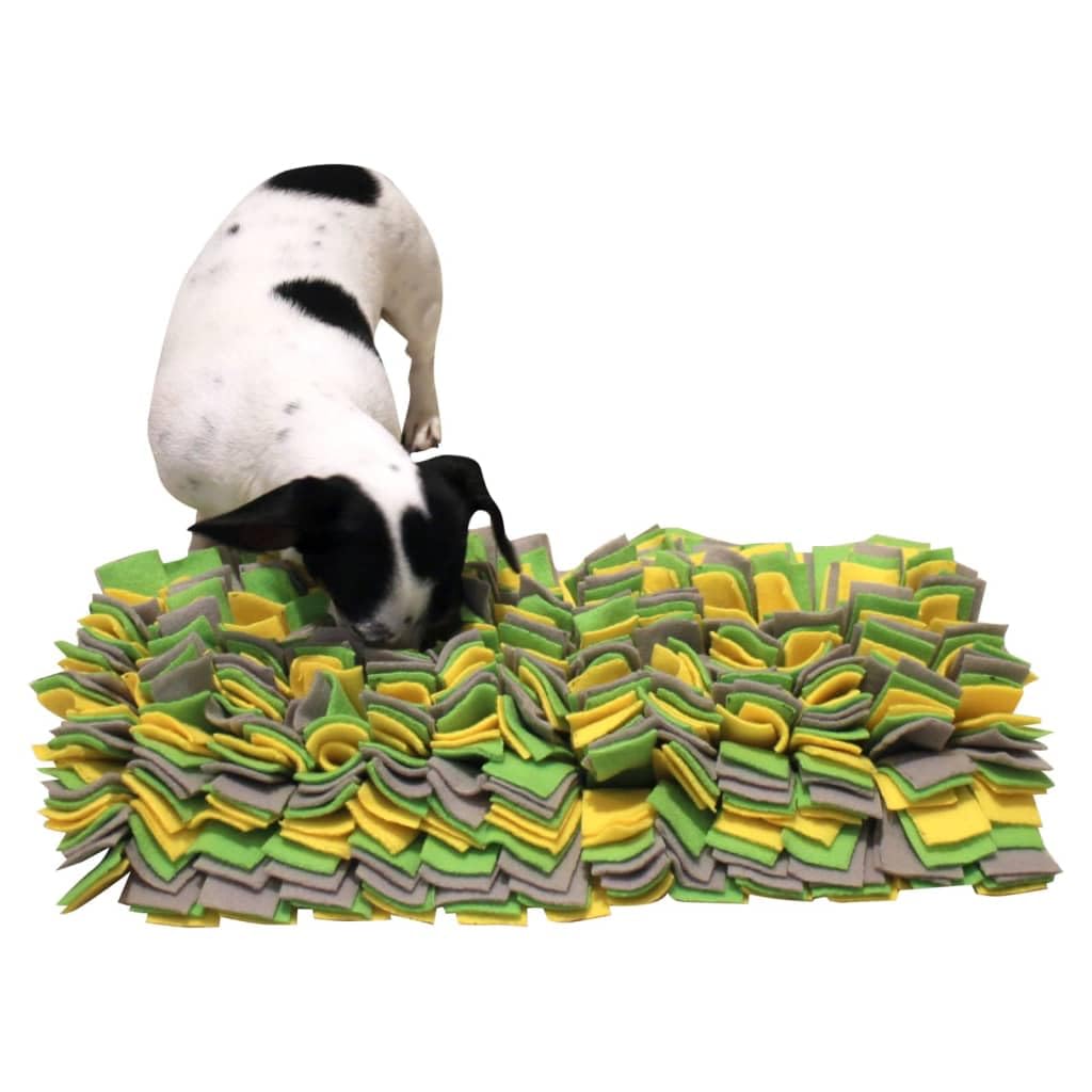 kerbl-pet-schn-ffelteppich-f-r-hunde-50-x-30-cm-gelb-gr-n-grau-polyester image 7