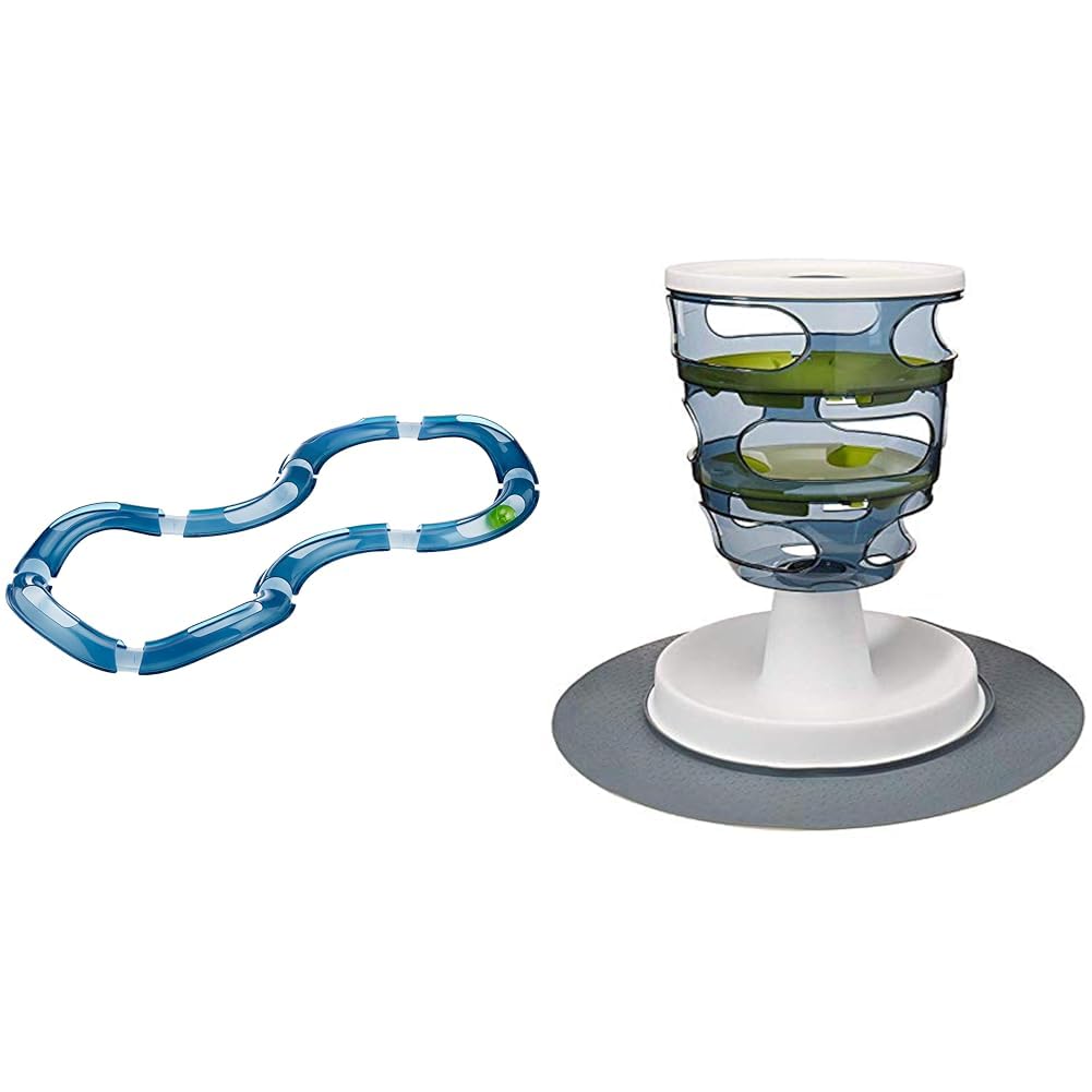 catit-design-senses-super-roller-spielschiene-8-teilig-mit-leuchtball image 3