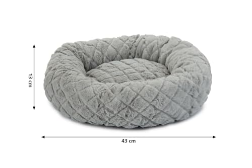 karlie-beeztees-levisa-katzenbett-pl-sch-grau-43x43x13-cm image 5