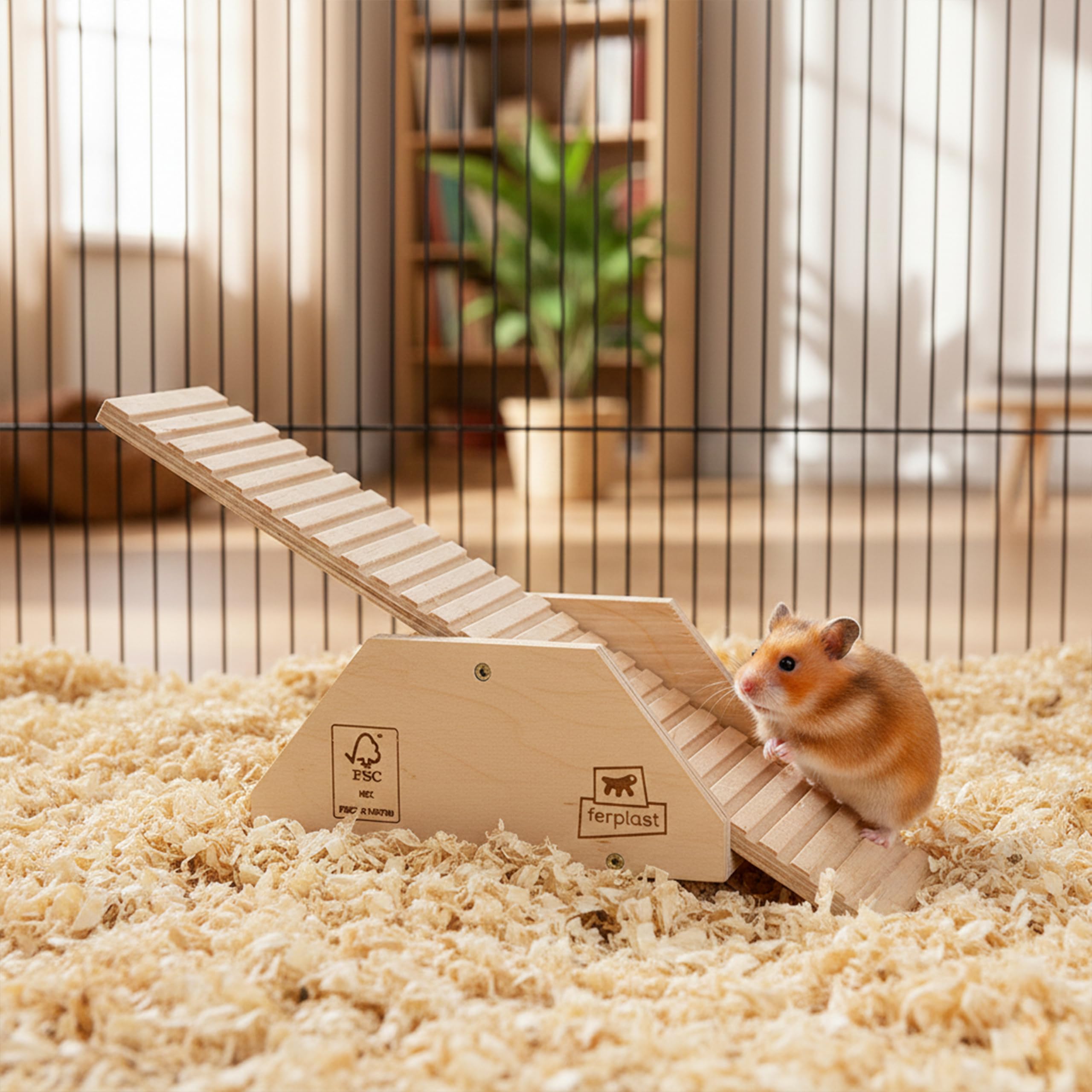 ferplast-hamsterschaukel-fitness-holzspielzeug-f-r-hamster-und-m-use-32-5-x-10-x image 2