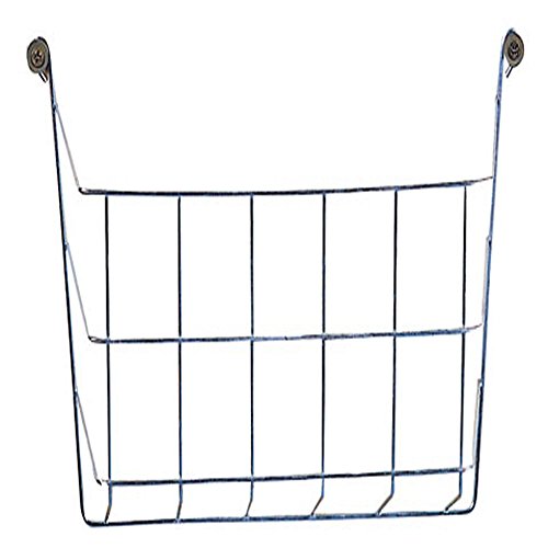 kerbl-pet-heuraufe-25-cm-aus-metall-verzinkt-zum-anschrauben image 2