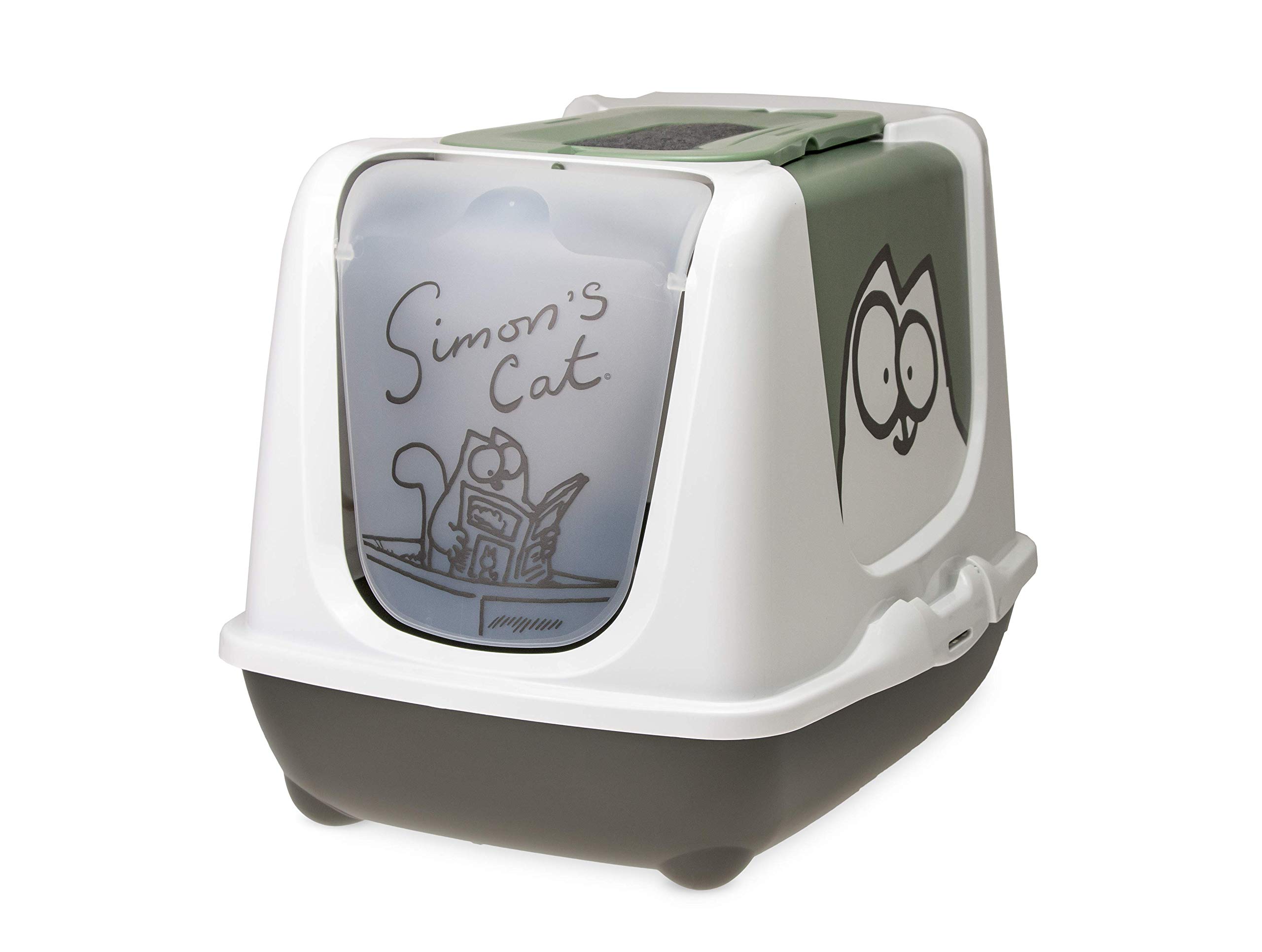 karlie-simon-s-cat-geschlossene-katzentoilette-50-x-37-x-39-cm-mit-filter image 2