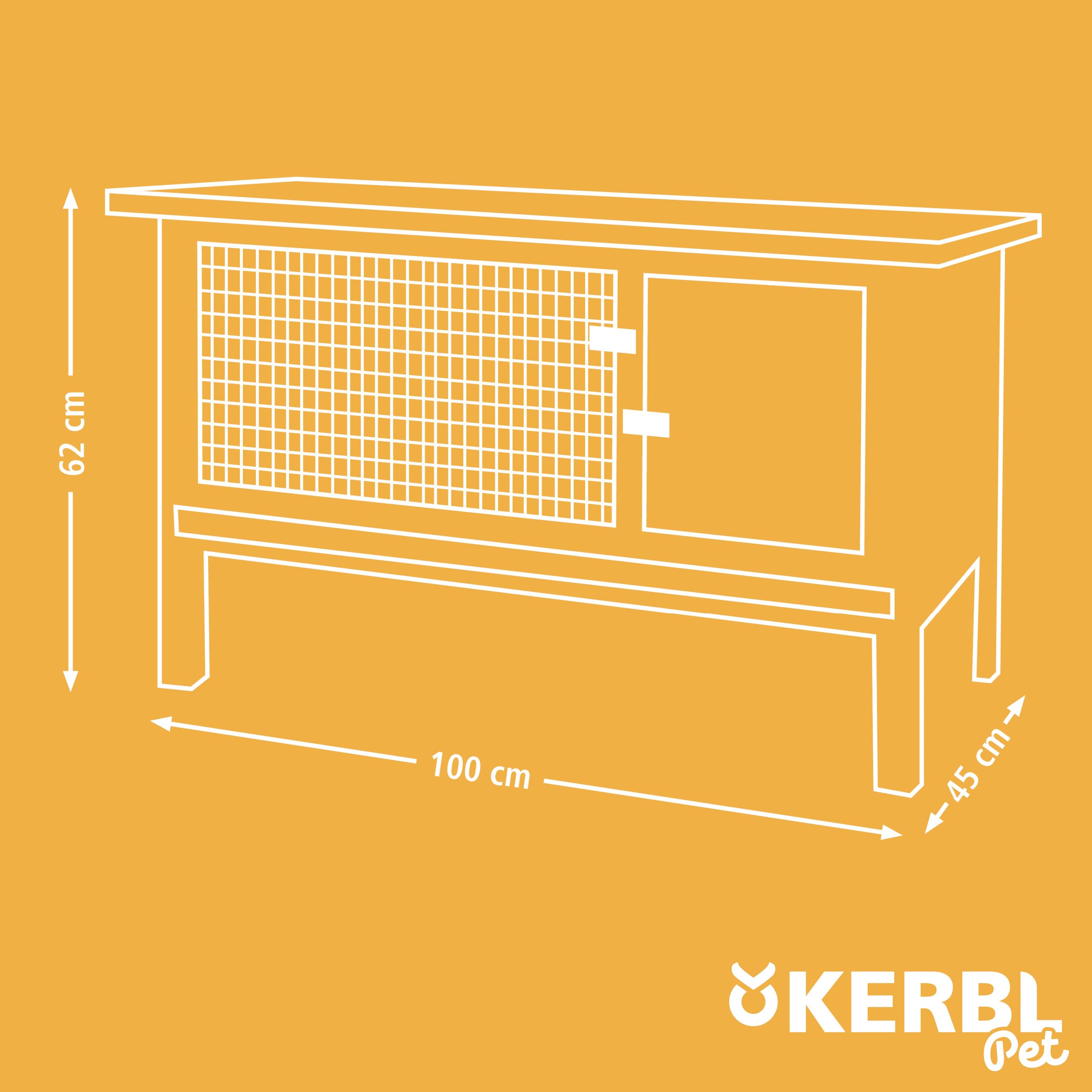 kerbl-pet-nagerhaus-fred-100x45x62-cm-braun-holz-au-enstall image 6