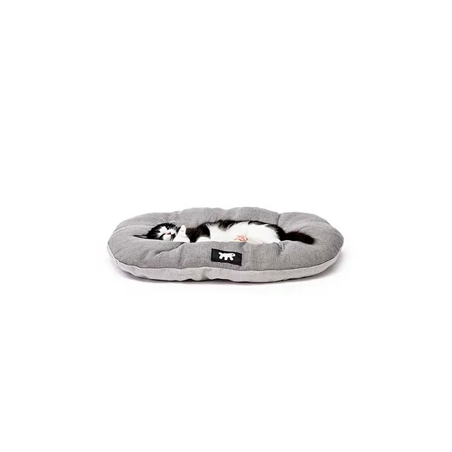 ferplast-relax-45-hundekissen-hundesofa-43-x-30-cm-grau-baumwolle-mit-sanitized- image 1
