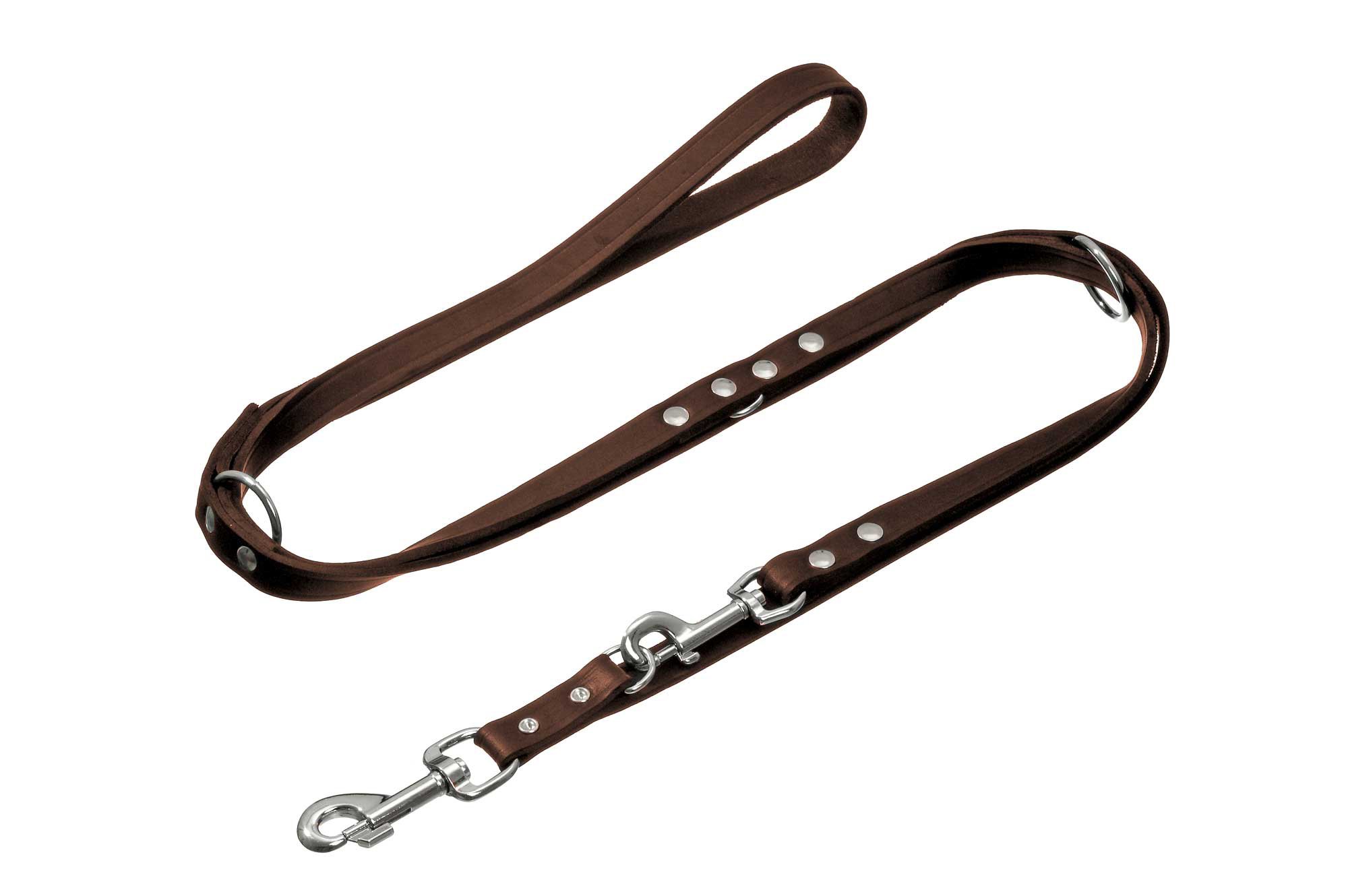 karlie-rondo-f-hrleine-genietet-f-r-hunde-braun-240-cm-x-12-mm image 5