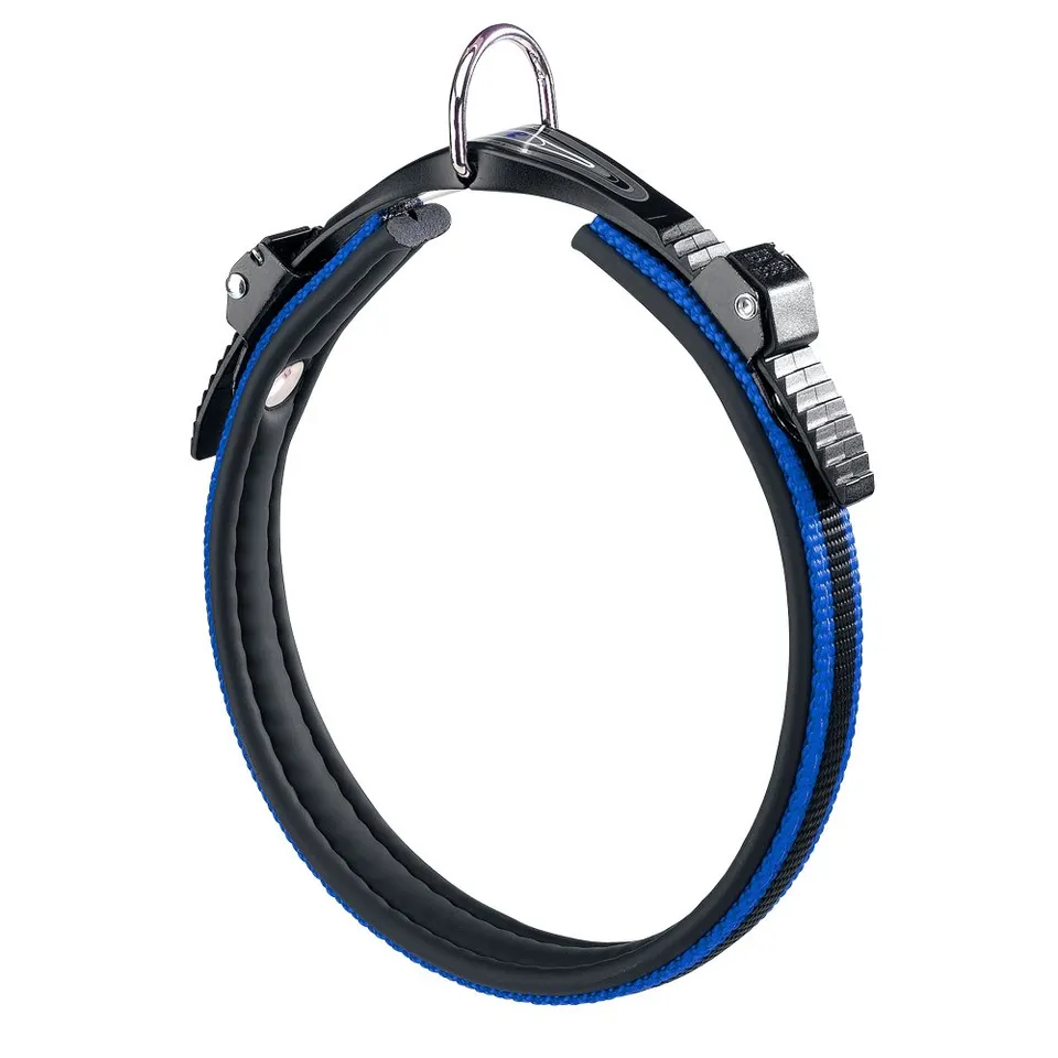 ferplast-ergocomfort-c15-42-hundehalsband-nylon-blau-34-42-cm image 1