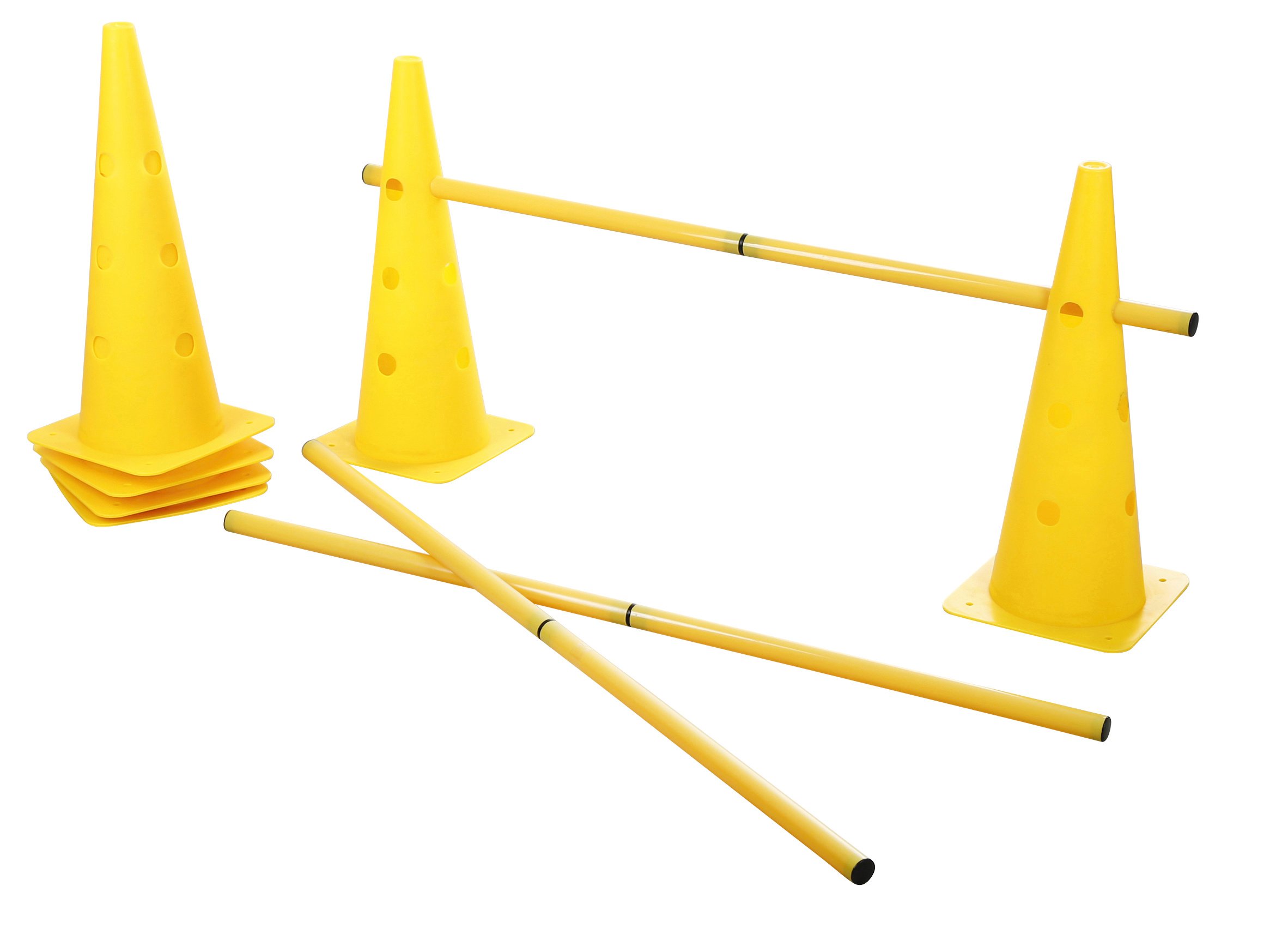 kerbl-pet-agility-pylonen-h-rden-set-3-h-rden-mit-6-pylonen-und-stangen image 1