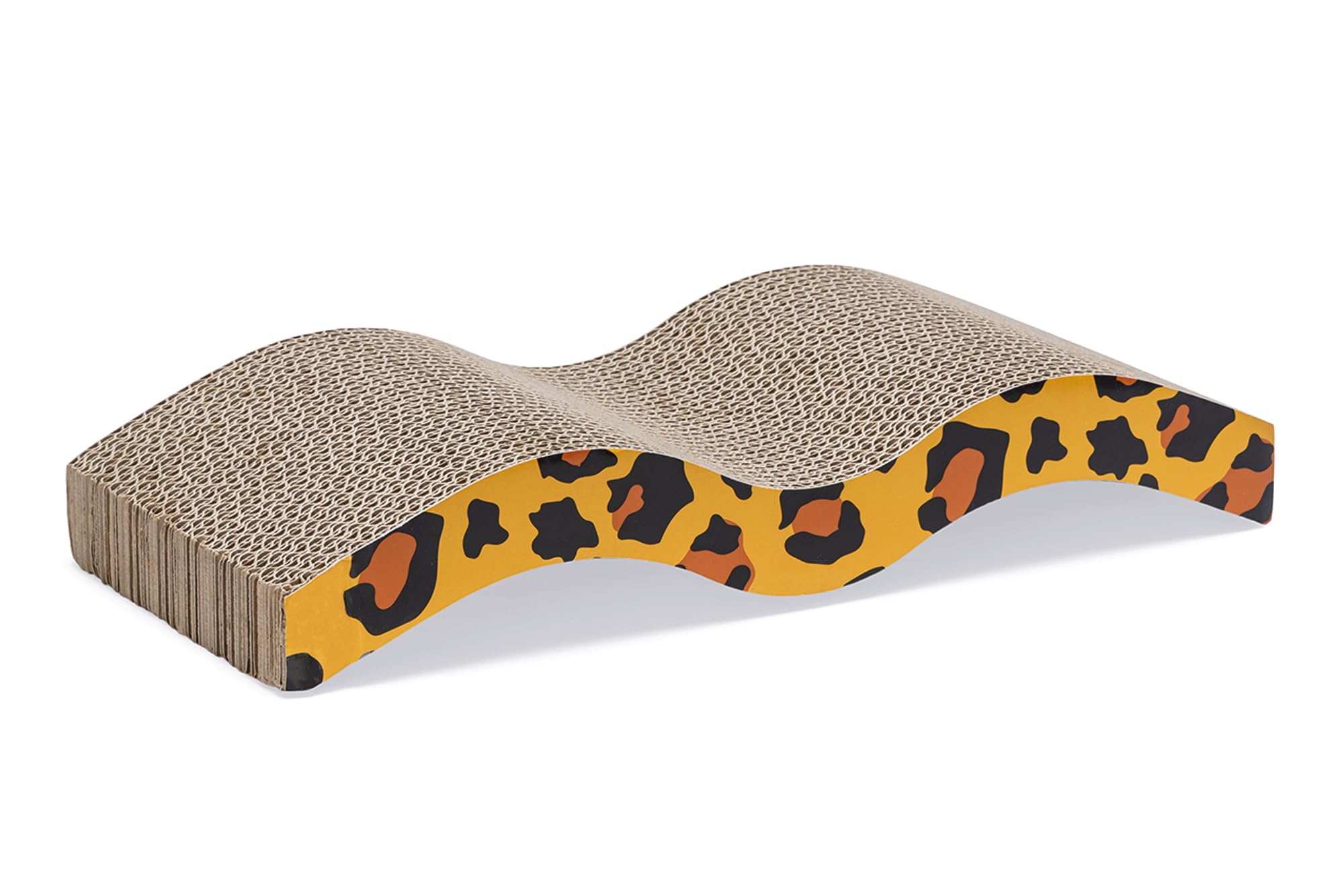 karlie-kratzbrett-leopard-aus-karton-40-x-19-x-4-cm-mit-catnip image 3