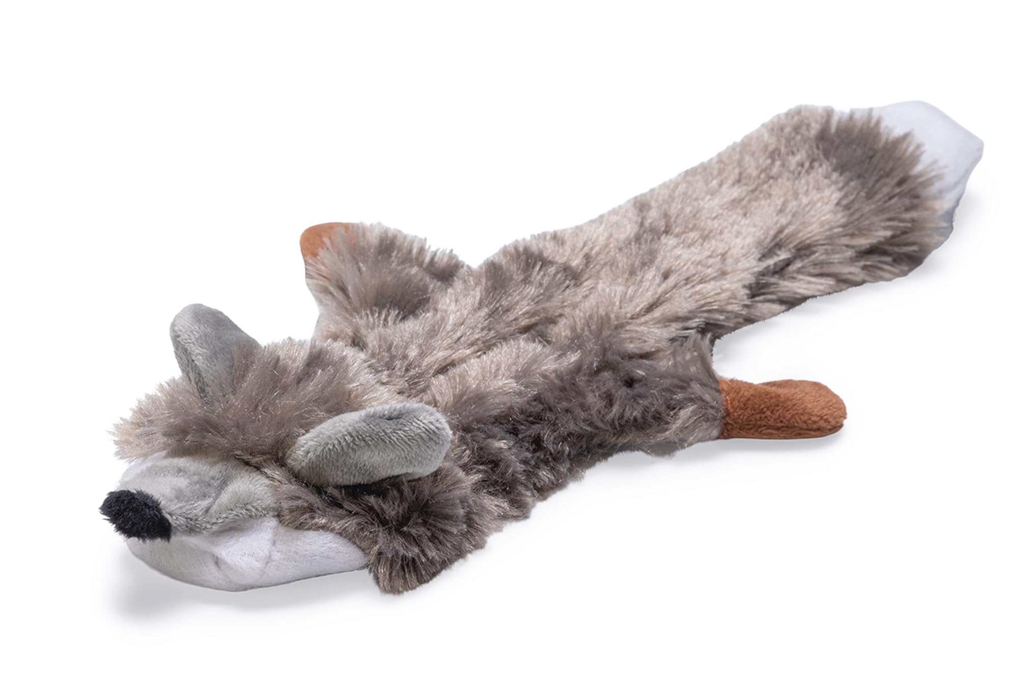 karlie-pl-schspielzeug-flatinos-fuchs-grau-l-30-cm-mit-squeaker image 1
