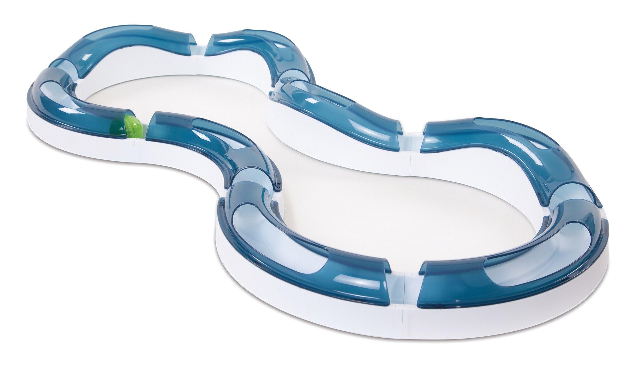 catit-design-senses-super-roller-spielschiene-8-teilig-mit-leuchtball image 1