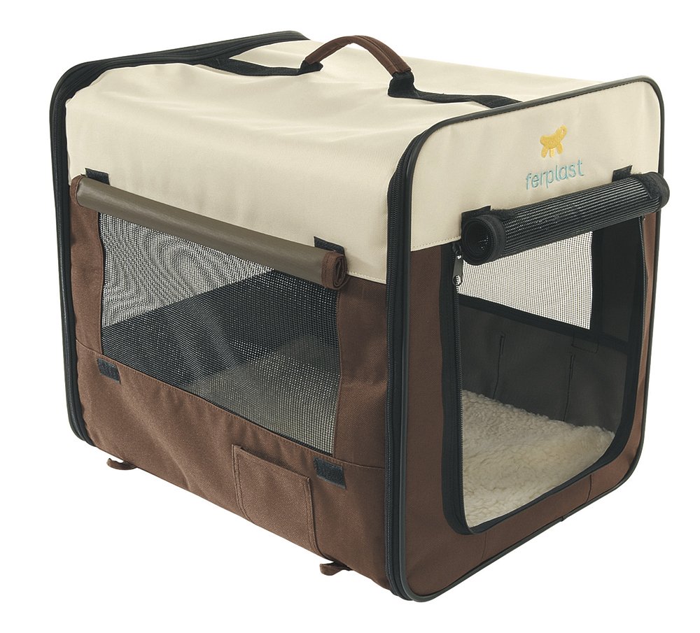 ferplast-holiday-2-transportbox-faltbar-f-r-kleine-hunde-49-x-34-x-h-34-cm image 3