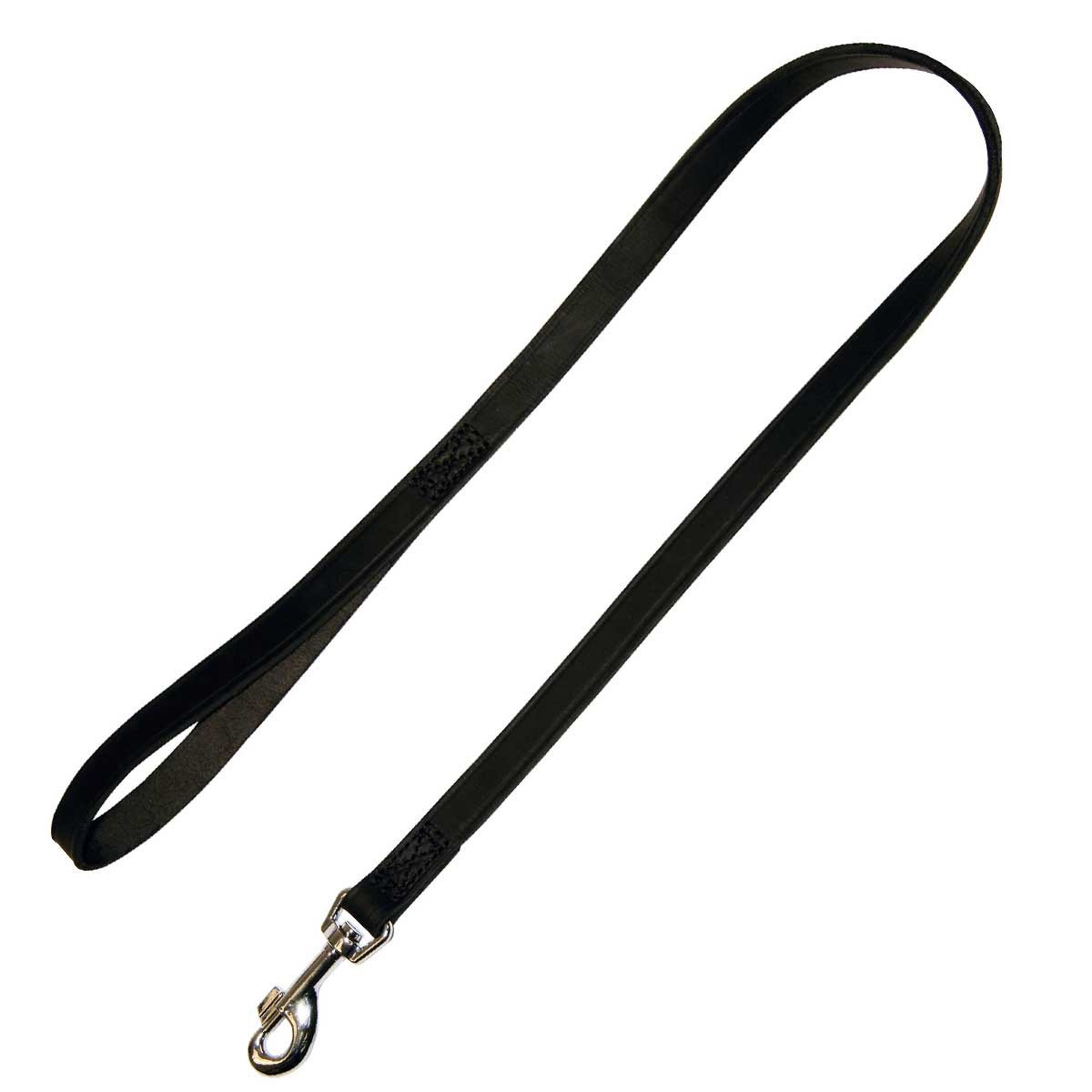 kerbl-pet-vegas-hundeleine-leder-gen-ht-20-mm-x-100-cm-schwarz image 2