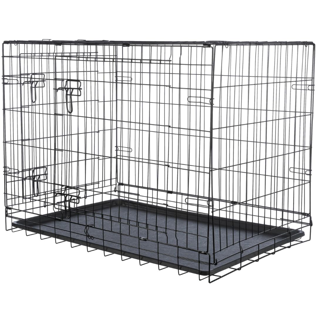 trixie-home-hundebox-3925-109x79x71-cm-faltbar-mit-2-t-ren-verzinkt image 6