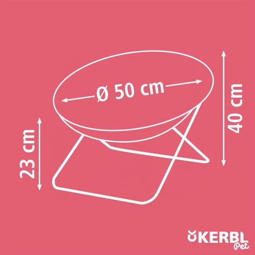 kerbl-pet-liegemulde-sharon-katzenliege-braun-50-cm-h-40-cm image 6