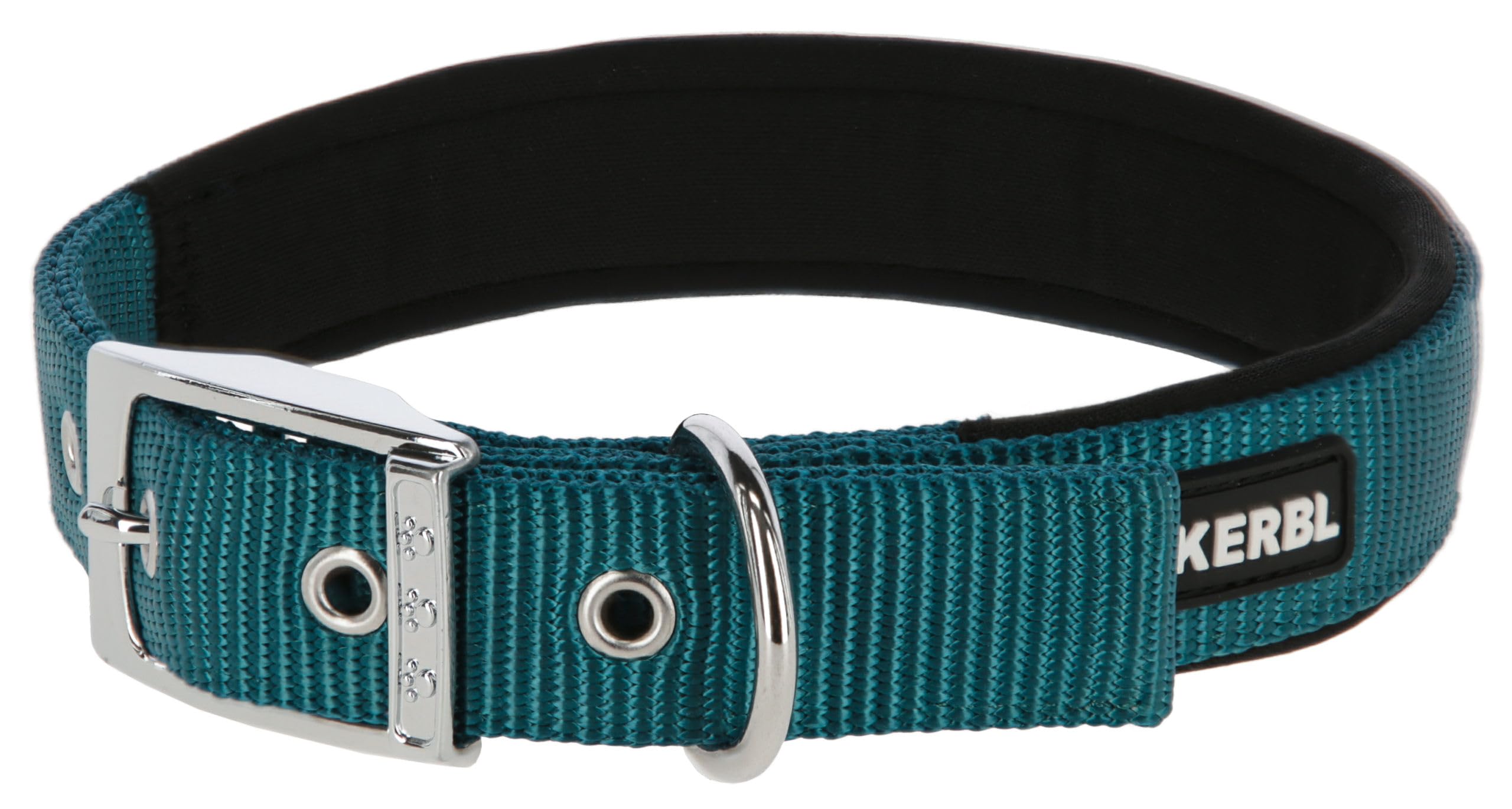 kerbl-pet-miami-plus-nylonhalsband-grau-53-61-cm-38-mm image 2