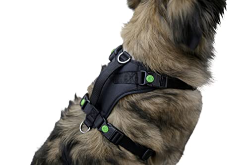 kerbl-pet-hundegeschirr-pulsive-schwarz-36-50-cm-46-60-cm image 8