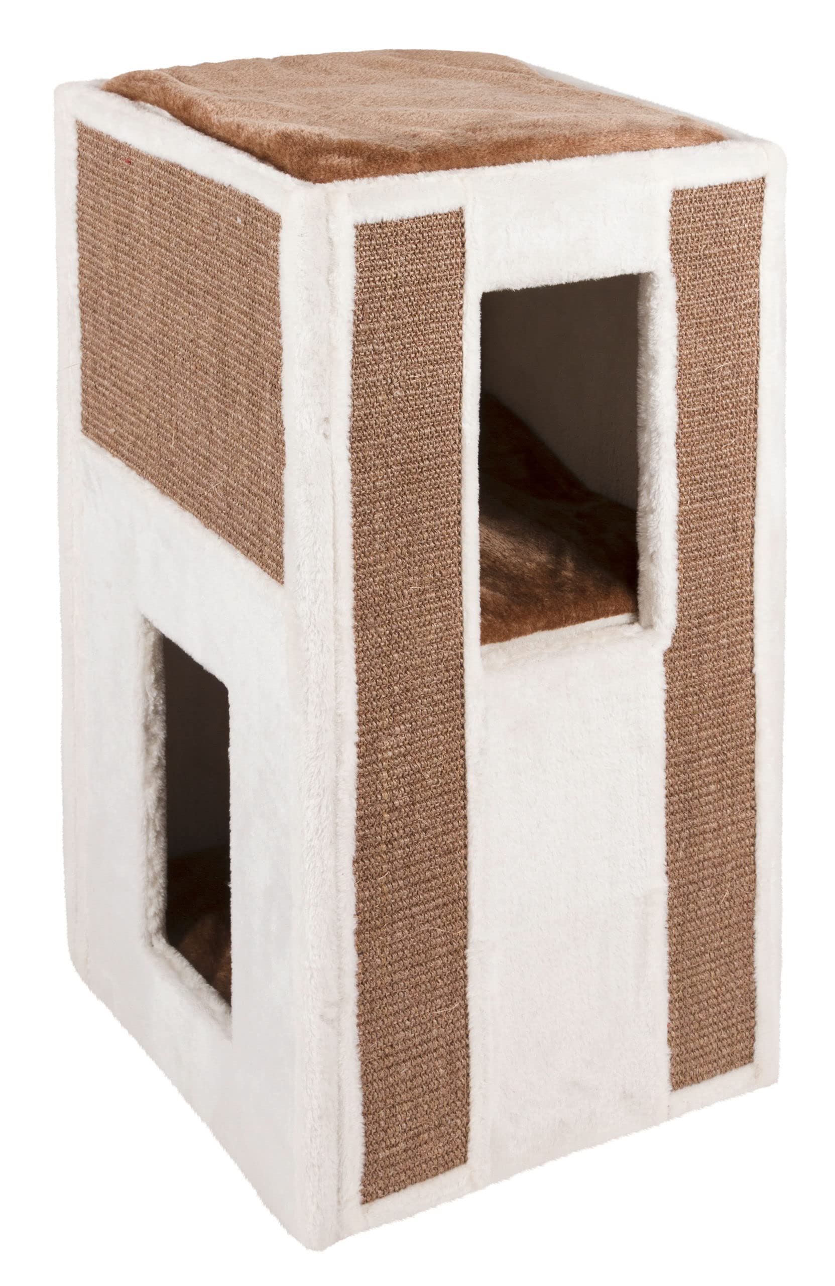 kerbl-pet-kratztonne-galina-40-x-40-x-78-cm-wei image 1