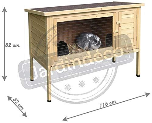 kerbl-nagerstall-buddy-wei-116-x-52-x-50-cm-mit-bitumendach image 5