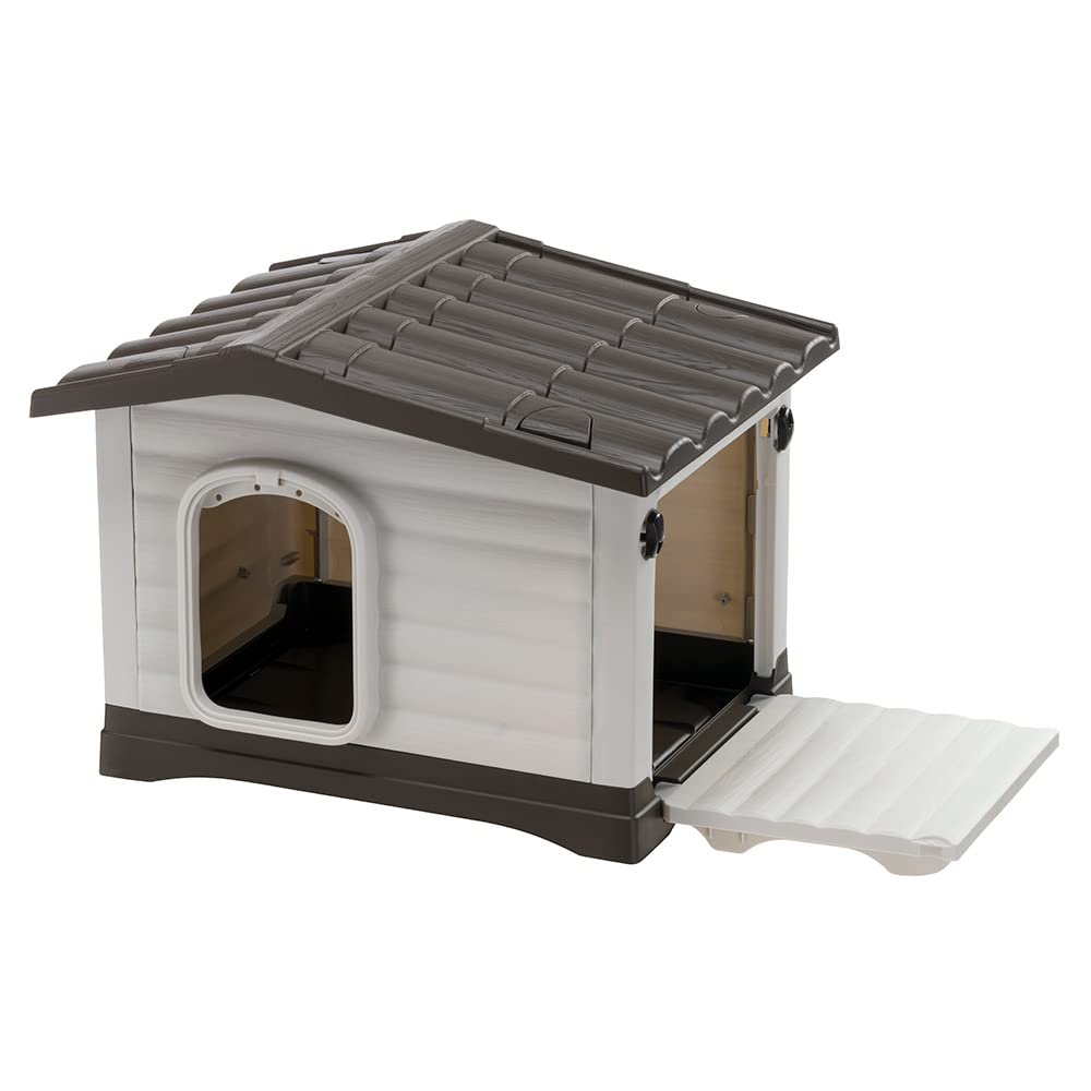 ferplast-dogvilla-60-hundeh-tte-outdoor-aus-recycling-kunststoff-58-x-48-x-h-44- image 1