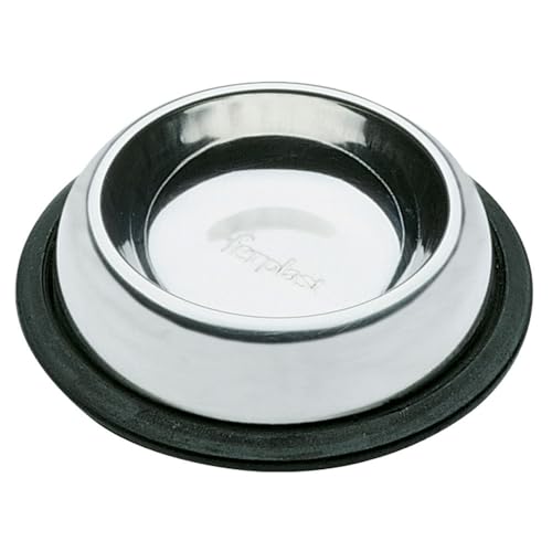 ferplast-nova-edelstahl-napf-rostfrei-200-ml-15-5-x-3-4-cm-f-r-hund-und-katze image 2