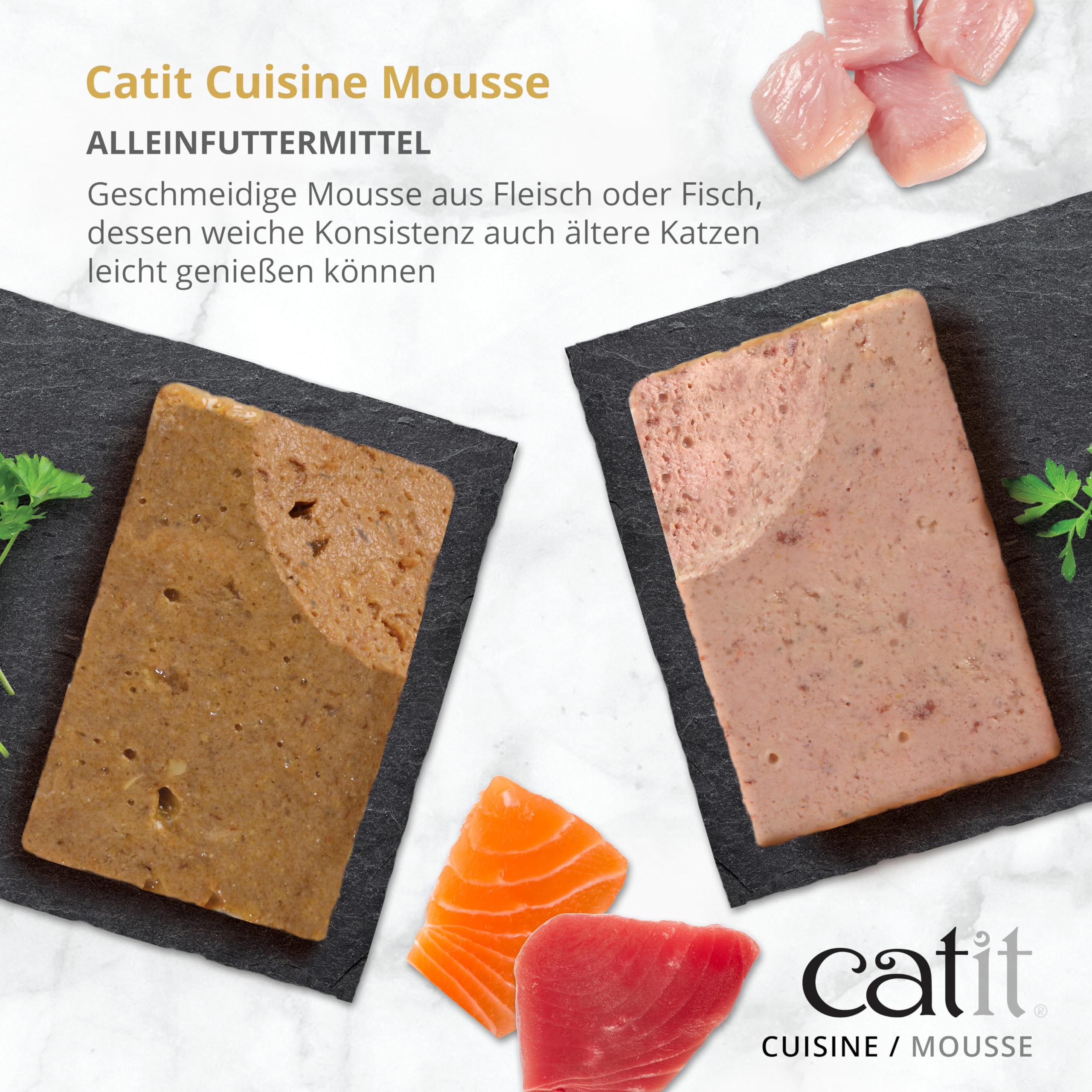 catit-cuisine-mousse-mit-h-hnerfleisch-und-schinken-90-g-getreidefrei image 2