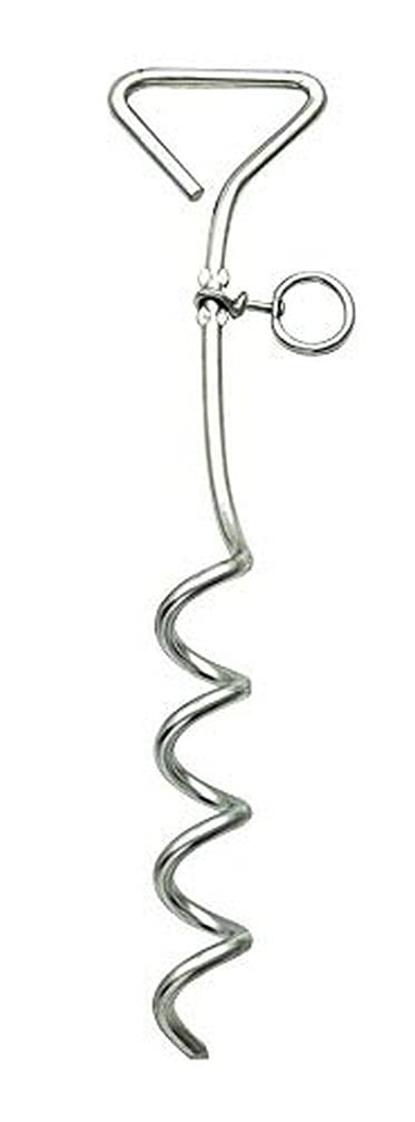 kerbl-pet-anlegespirale-f-r-hunde-40-cm-8-mm-chromatiert image 1
