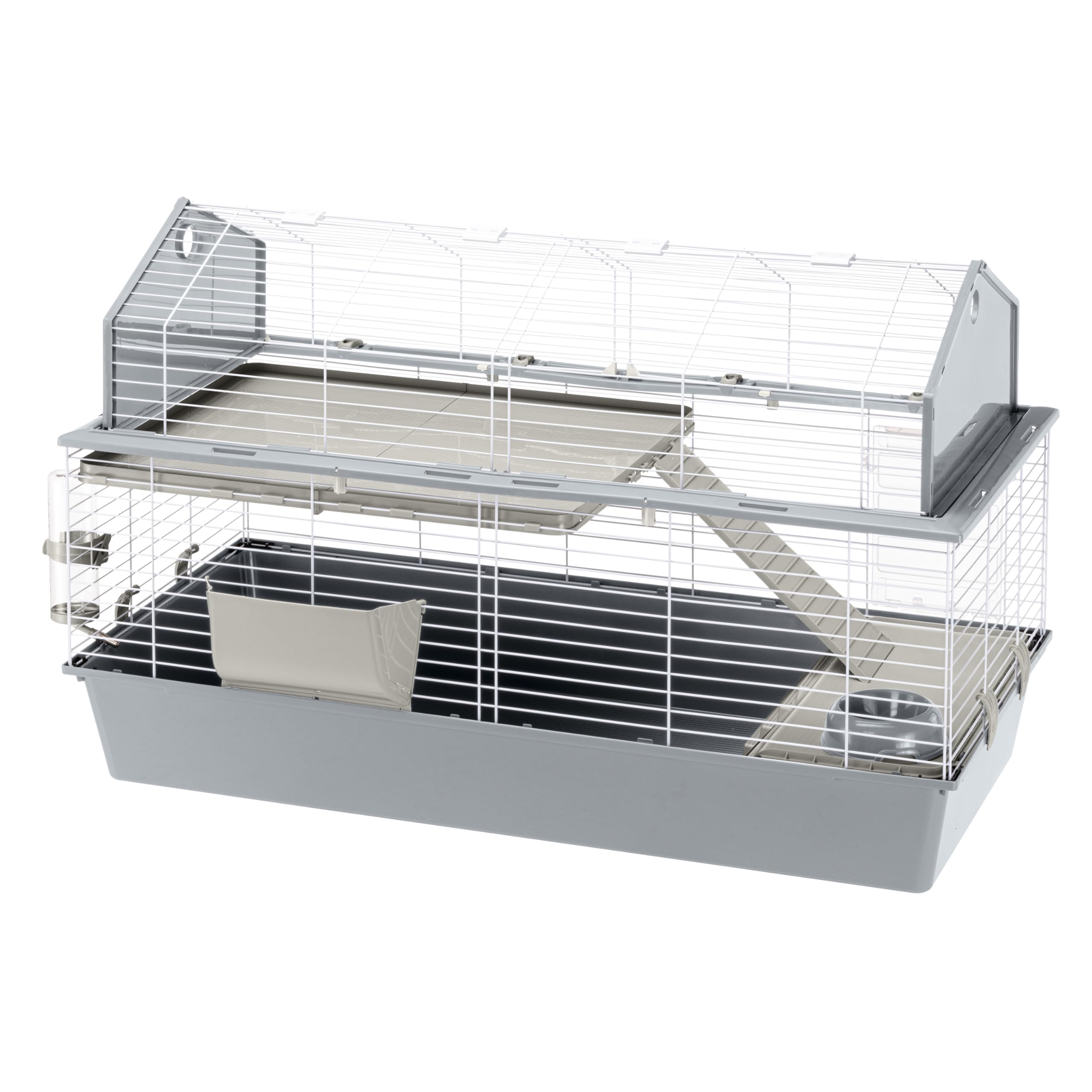 ferplast-barn-120-kleintierk-fig-119-x-58-x-h-77-cm-2-ebenen-mit-zubeh-r image 7