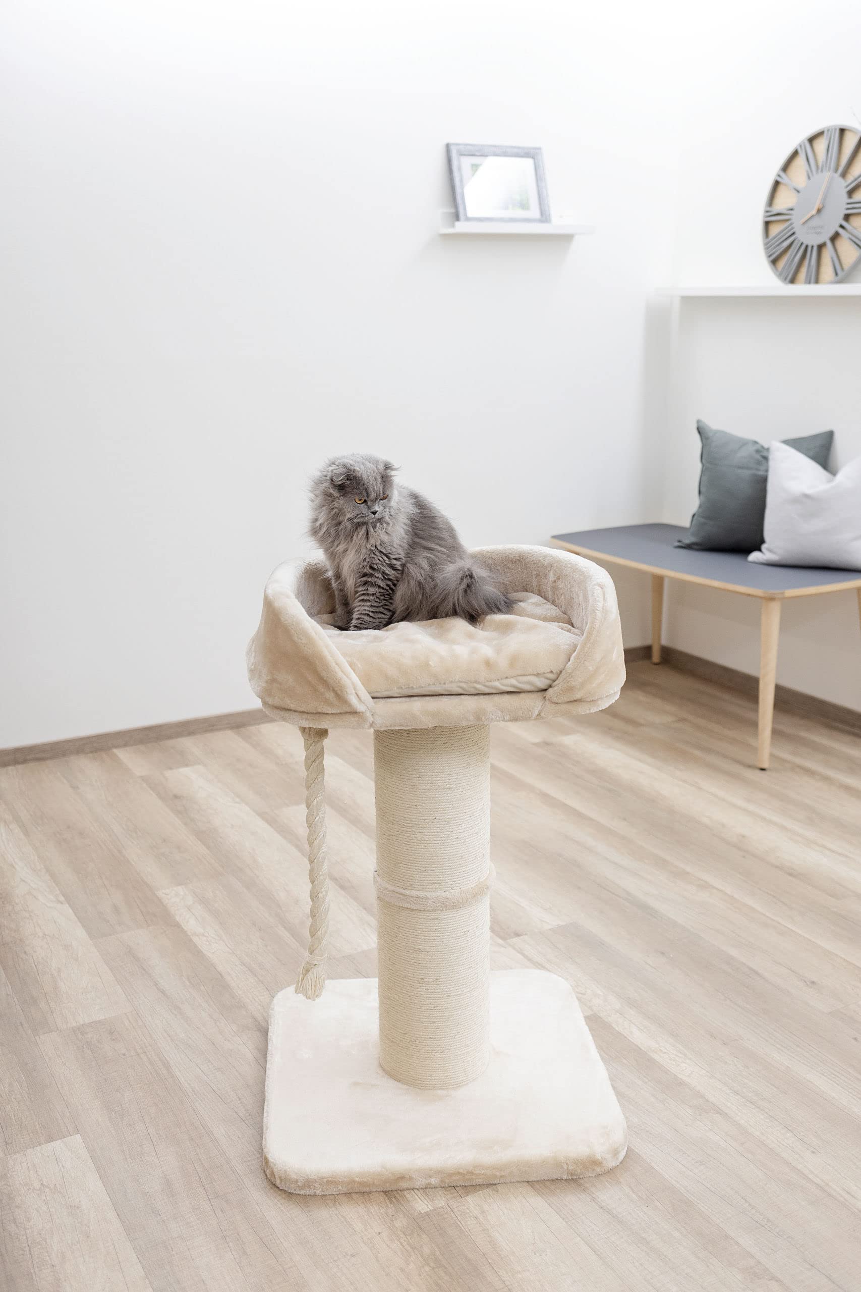 kerbl-pet-kratzbaum-toni-xl-beige-58-x-58-x-93-cm-f-r-maine-coon image 5