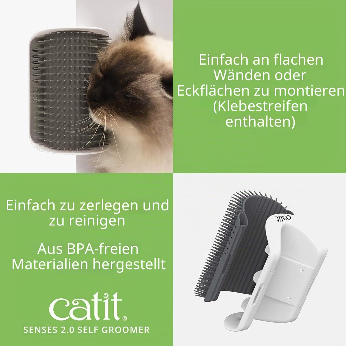 catit-senses-2-0-self-groomer-massageecke-grau image 3