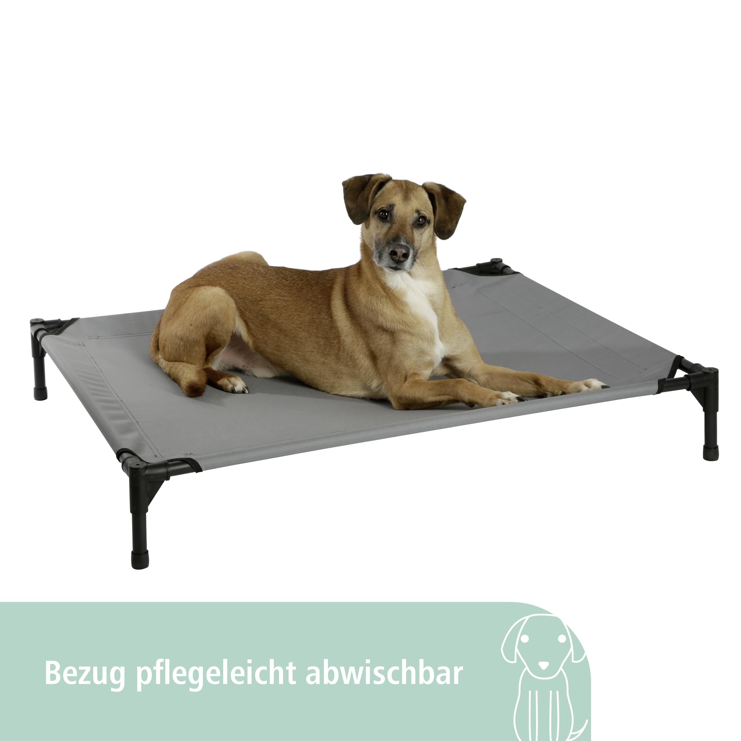 kerbl-pet-hundeliege-vacation-top-mit-dach-grau-105-x-86-x-75-cm image 4