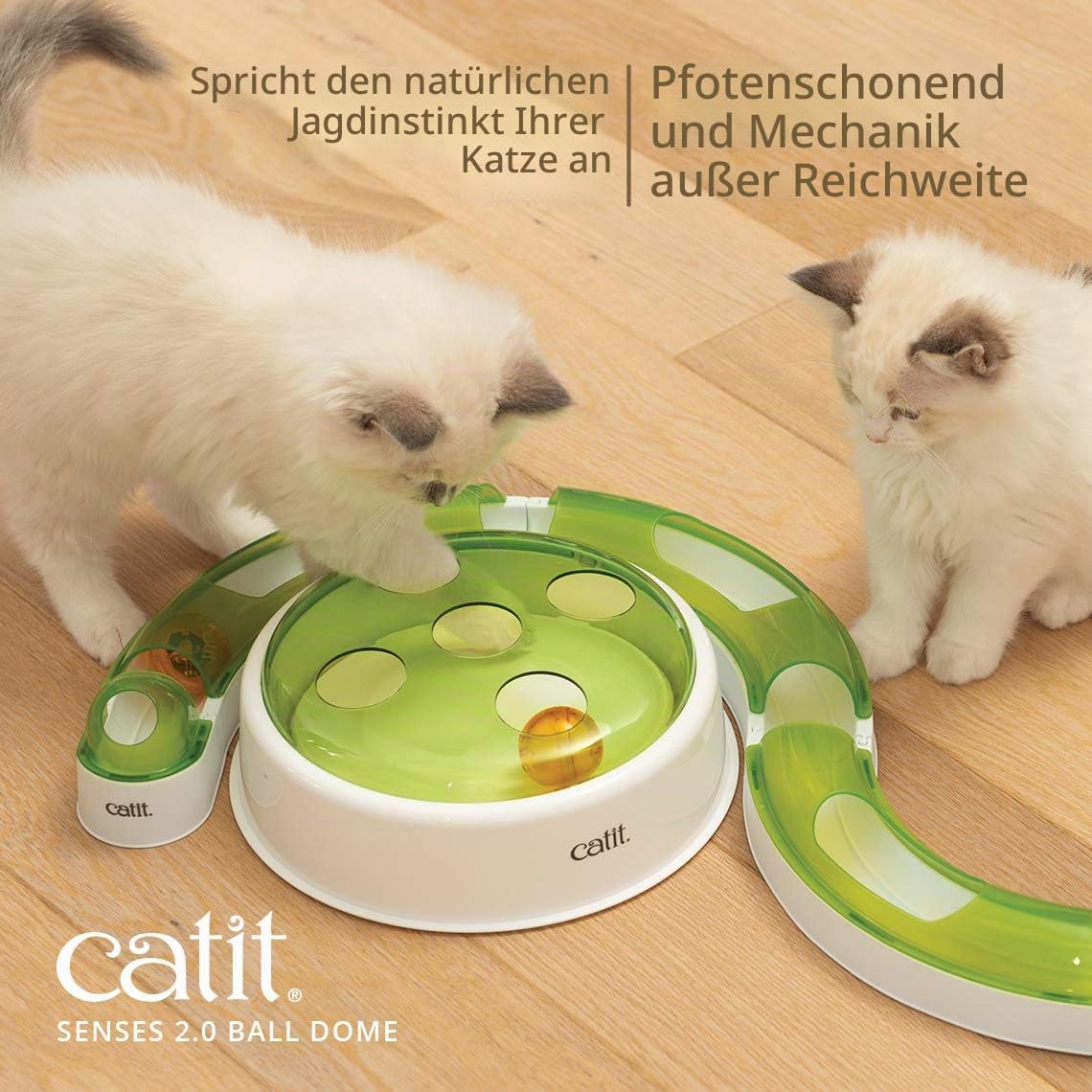 catit-senses-ball-dome-interaktives-katzenspielzeug-mit-ball image 4