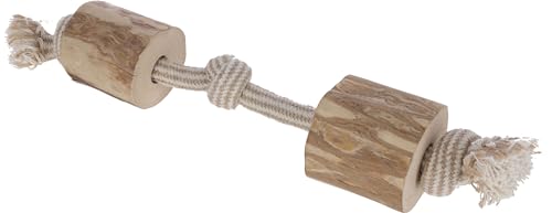 kerbl-kaffeeholz-hantel-f-r-hunde-20-cm-mit-jute-und-baumwolle-koffeinfrei image 4