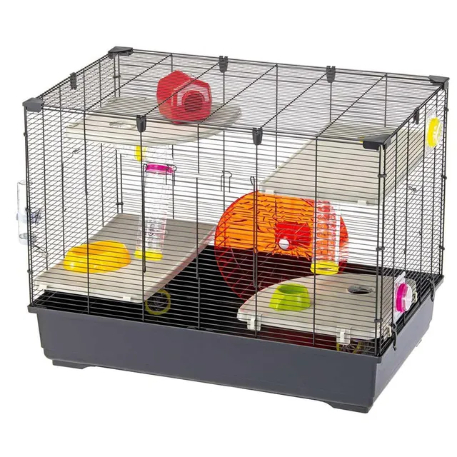 ferplast-village-80-hamsterk-fig-5-st-ckig-82x51xh62-cm-mit-zubeh-r image 1