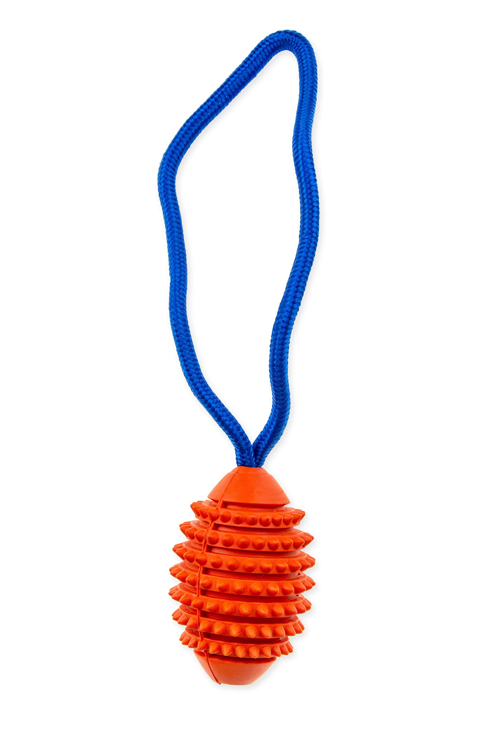 karlie-ruffus-vollgummi-aqua-football-41-cm-orange-mit-kordel image 6