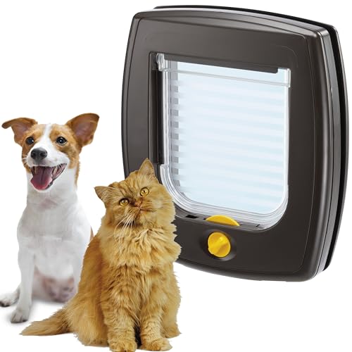 ferplast-swing-3-haustierklappe-4-wege-f-r-katzen-und-kleine-hunde-braun image 8