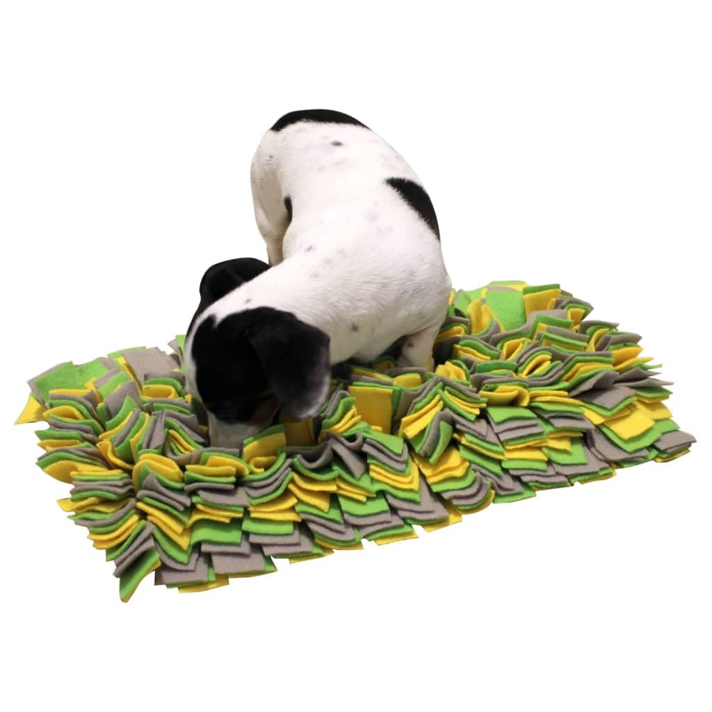kerbl-pet-schn-ffelteppich-f-r-hunde-50-x-30-cm-gelb-gr-n-grau-polyester image 6