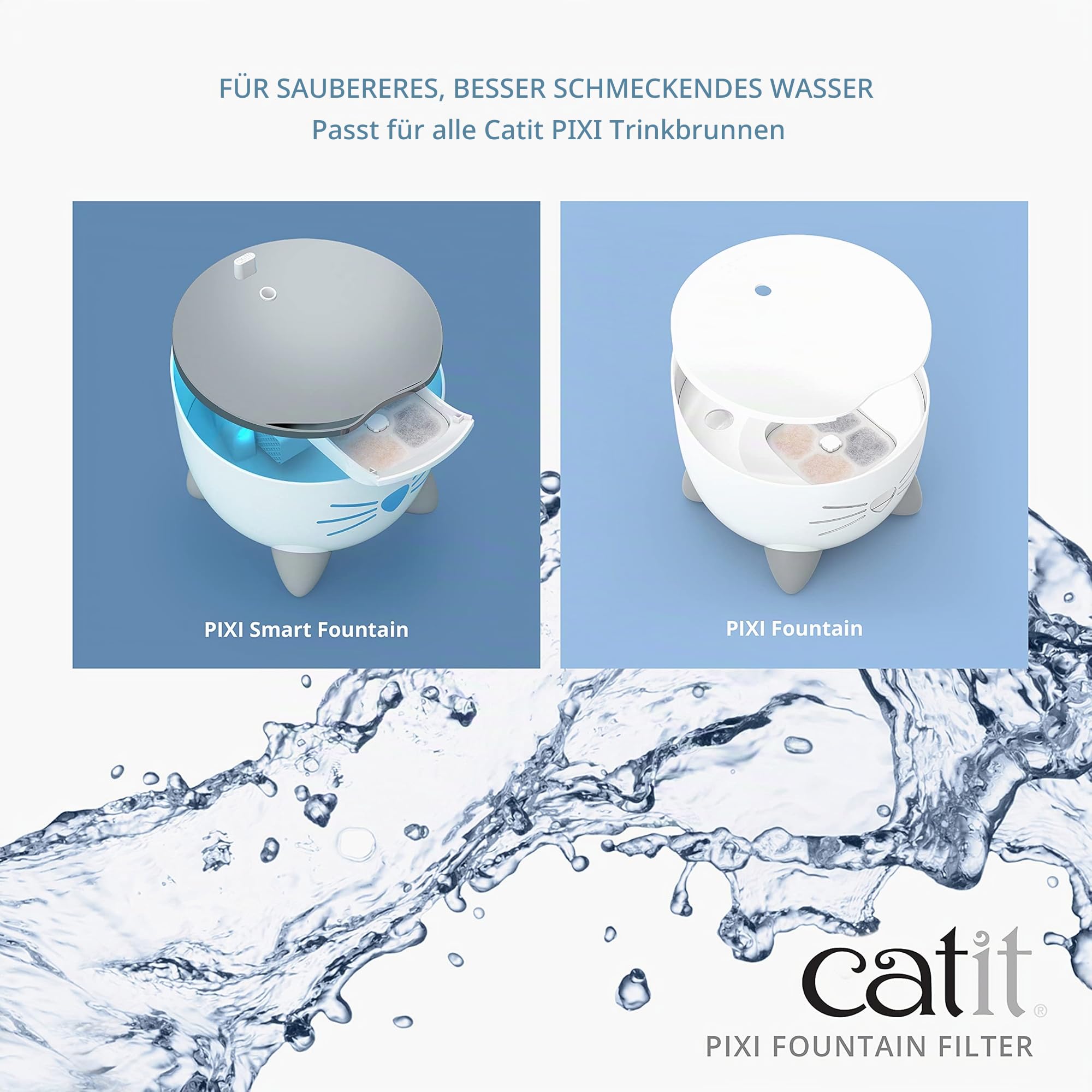 catit-43722-pixi-ersatzfilter-trinkbrunnenfilter-6er-pack-wei image 2