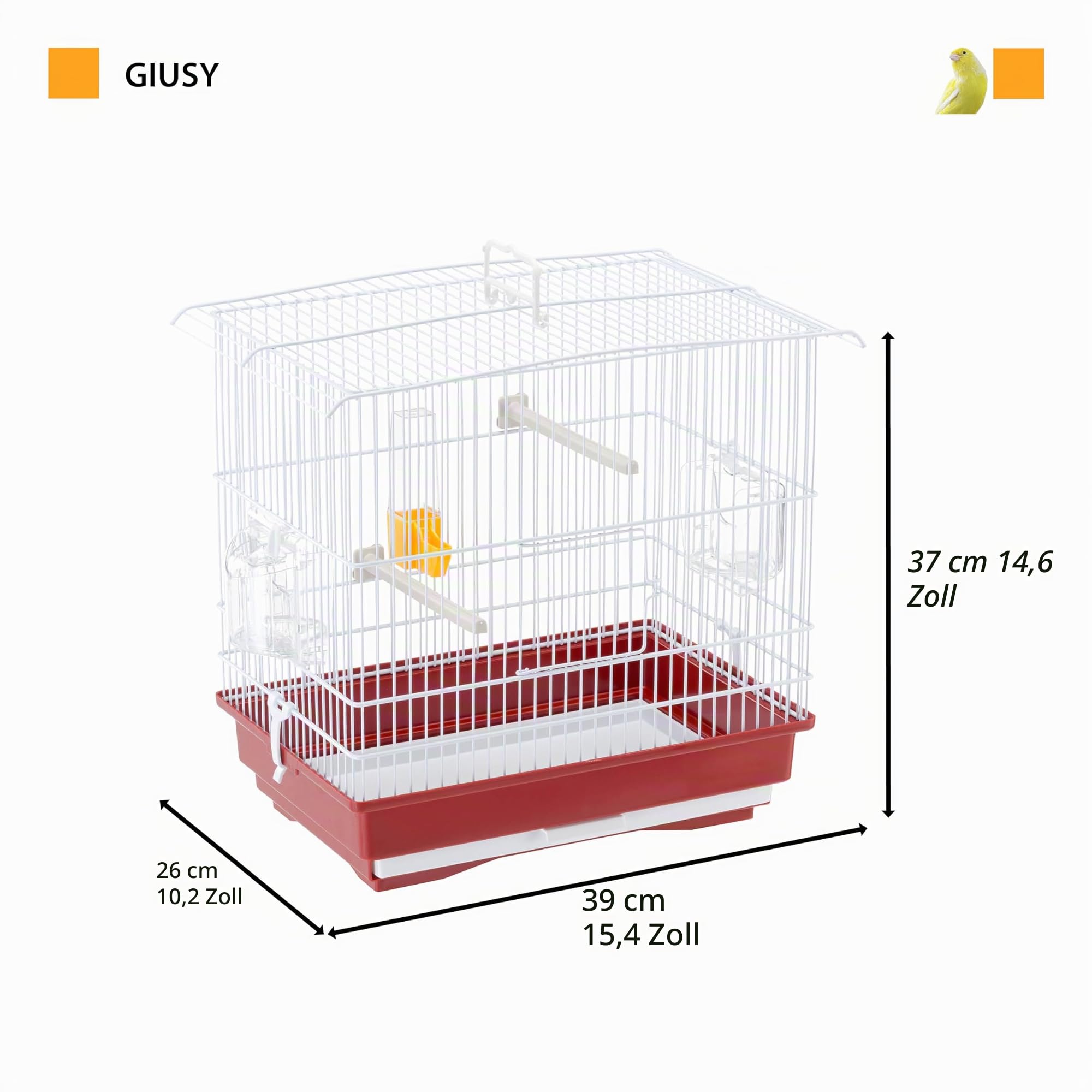 ferplast-vogelk-fig-giusy-f-r-kanarien-39-x-26-x-37-cm-wei-rot-mit-zubeh-r image 2