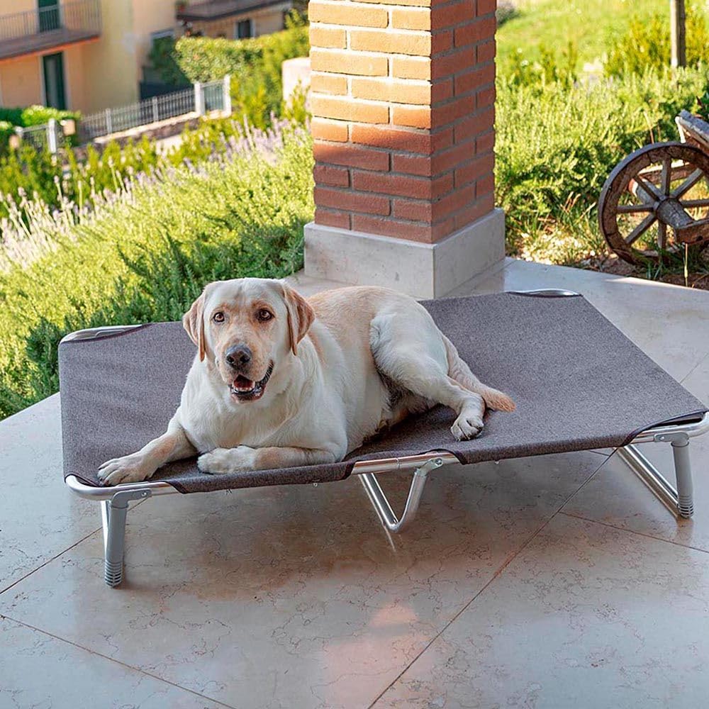 ferplast-dream-115-klappbett-f-r-hunde-hundeliege-taupe-119-x-79-x-h-18-cm image 3