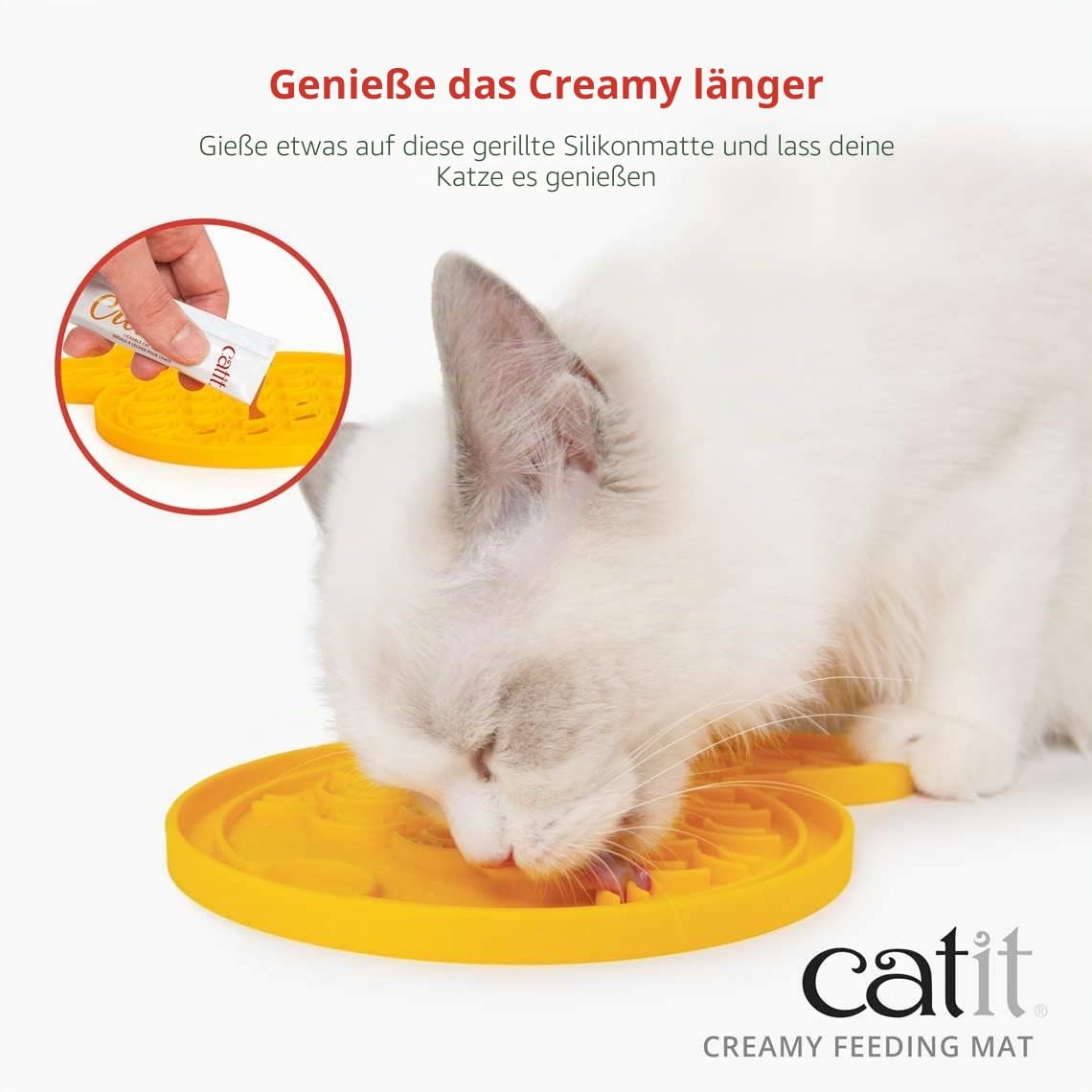 catit-creamy-leckerli-futtermatte-f-r-katzen-silikonmatte-in-fischform-20-x-15-5 image 3