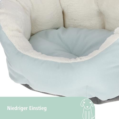 kerbl-pet-welpenbett-mit-wendekissen-t-rkis-45-x-40-x-20-cm-baumwolle-polyester image 8