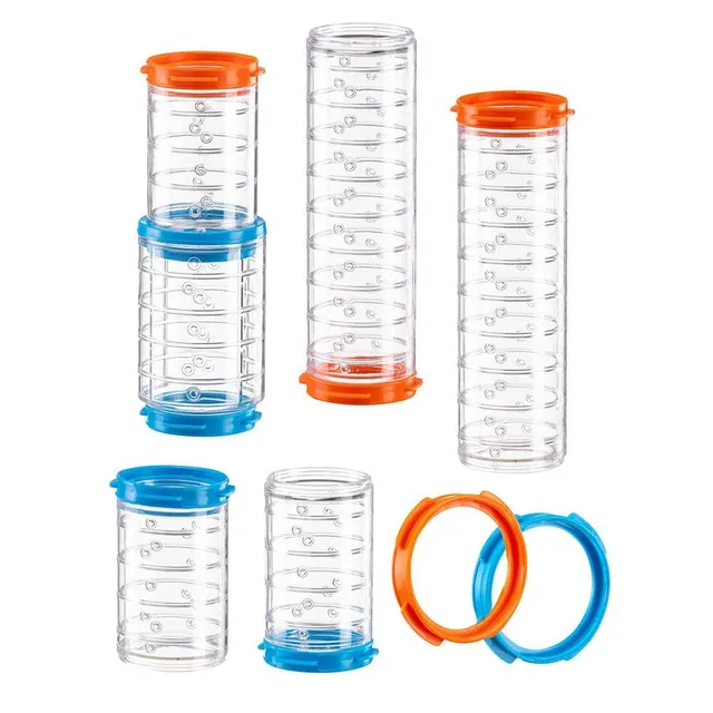 ferplast-kit-tube-tunnel-hamster-r-hrenset-7-teilig-transparente-kunststoff-tunn image 1